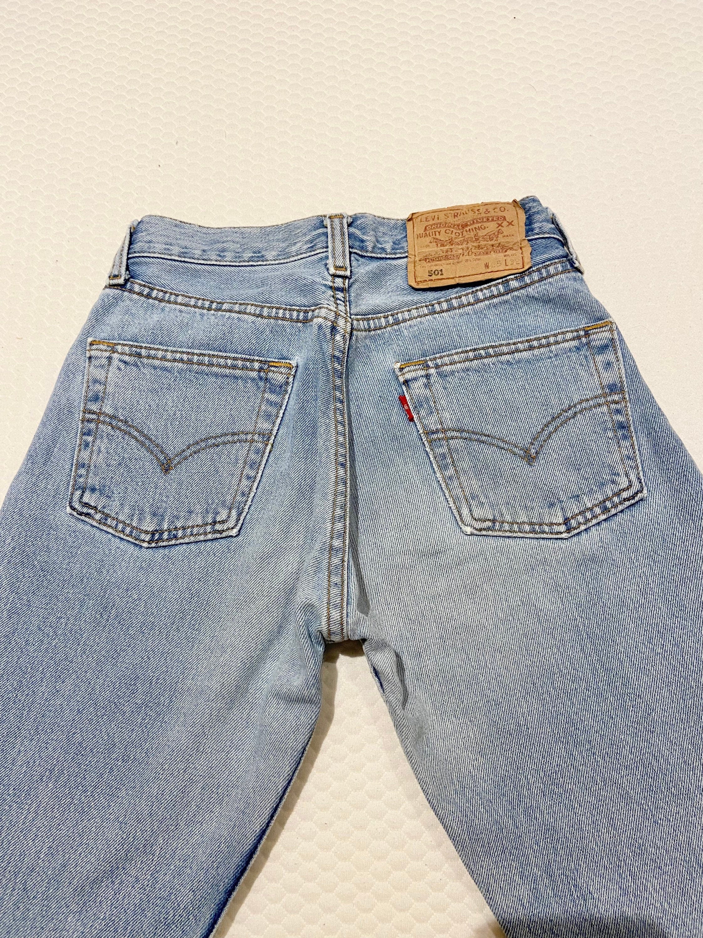 w24 l30 501 vintage Levi’s made in Spain 90s