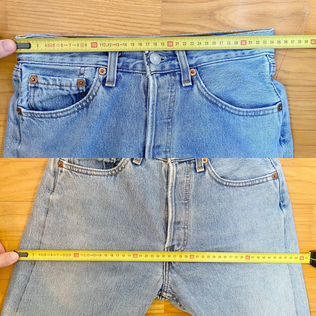 w26 L29 Vintage Levi’s 501 made in France 90s