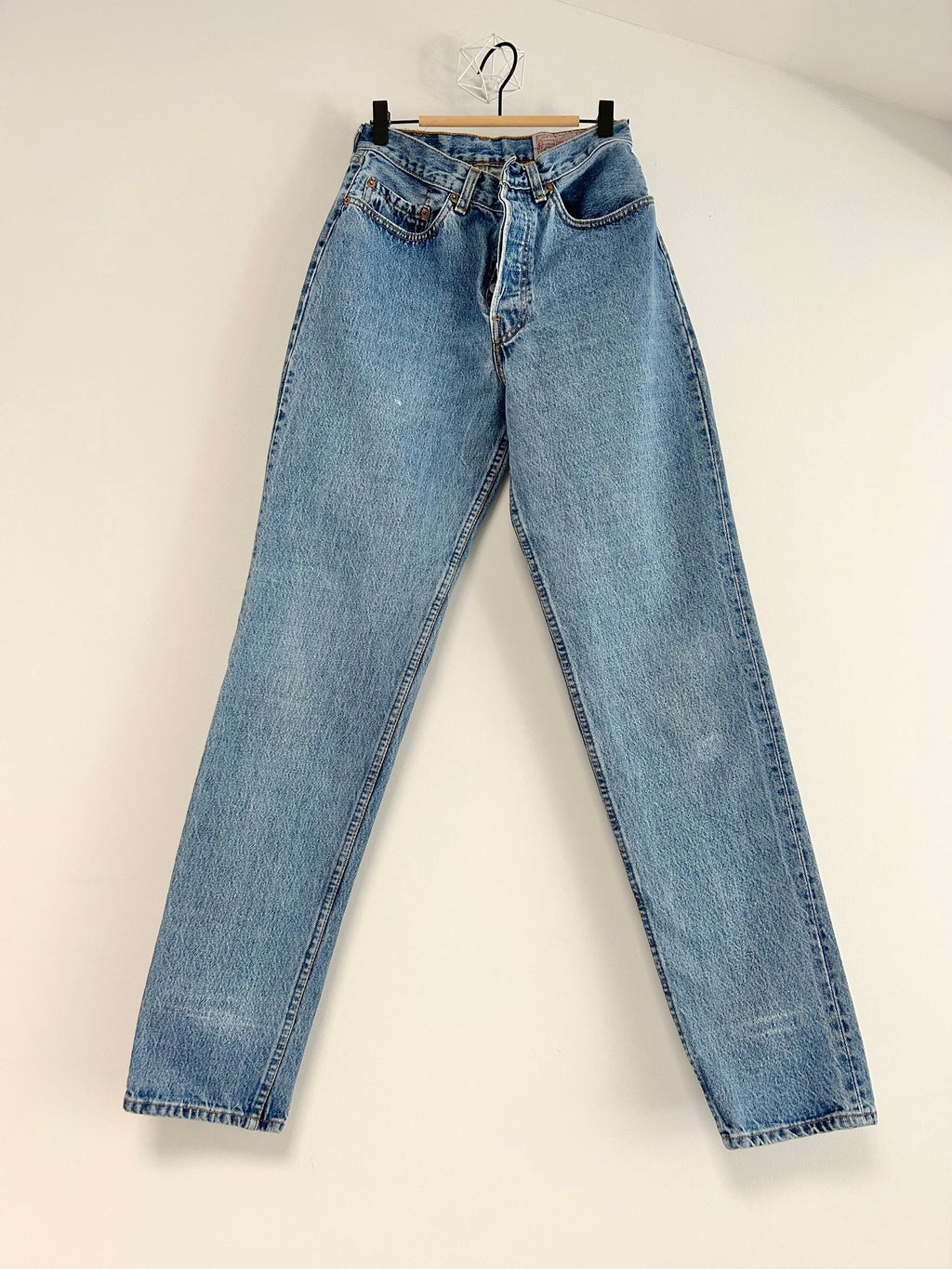 Levis 901 jeans w27 L33 medium blue denim 501 vintage Levi’s faded blue denim 901 vintage