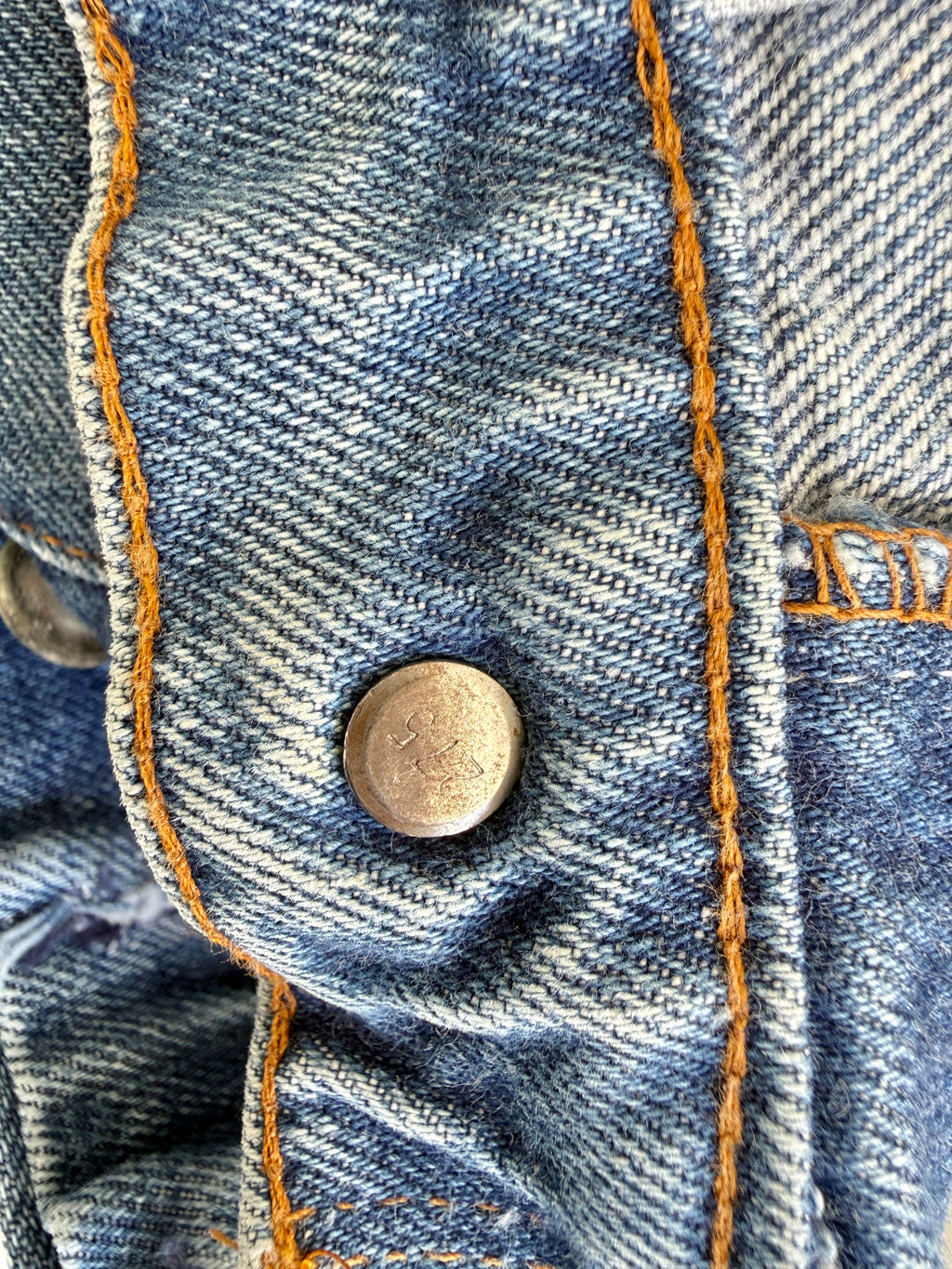 Re done - W25 L31 vintage Levis 501 24/25” measured whiskers medium blue 80s 501s