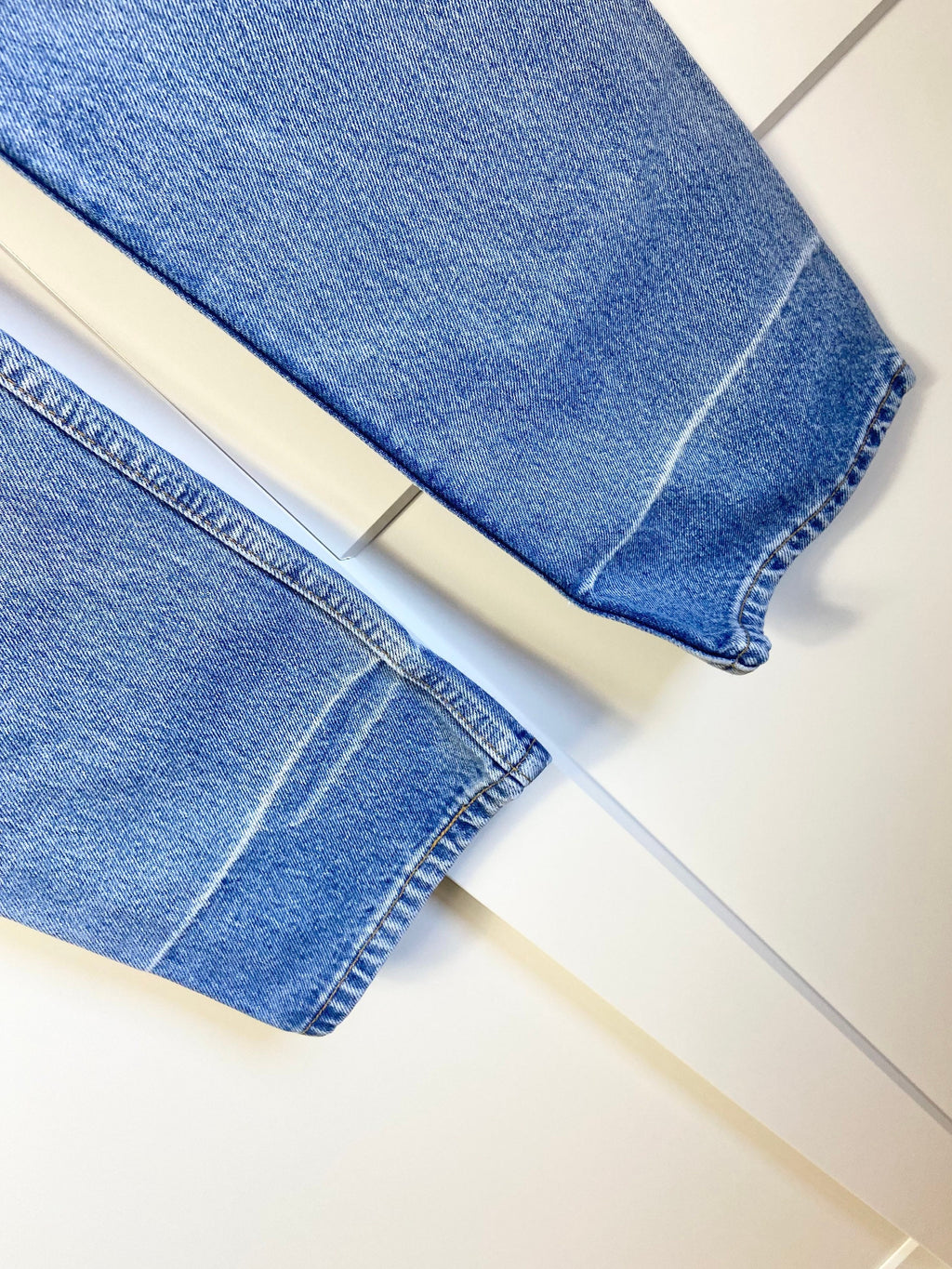 Levis 501 jeans w25 L32 raw blue faded denim faded blue 501 vintage 501s