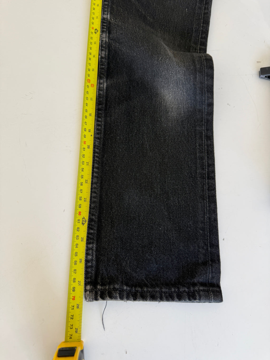 W22 L27 vintage Levis 501s 21/22” measured black fade 501s 90s