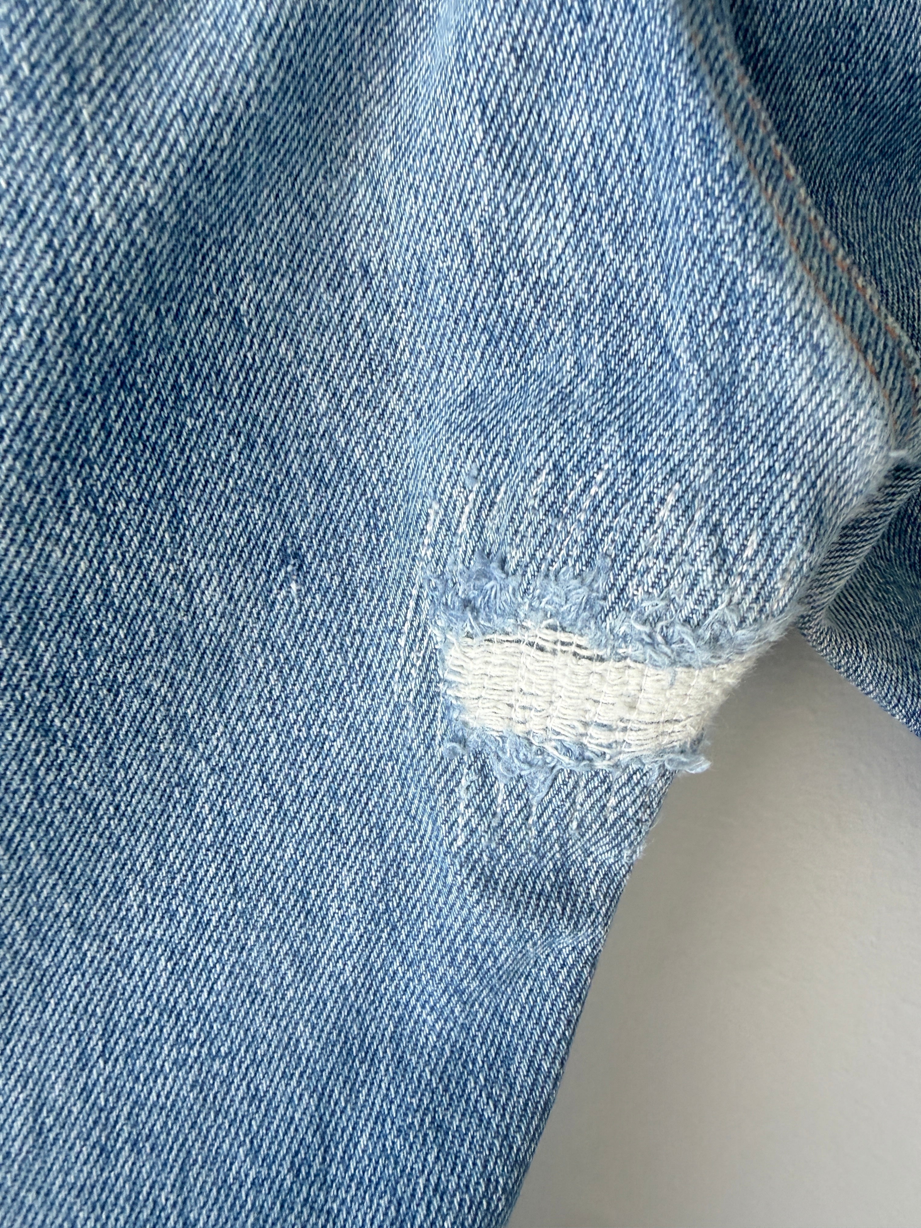 W30 L27 vintage Levis 501 29/30” dark blue faded Levi’s 501s USA 80s collectors addition