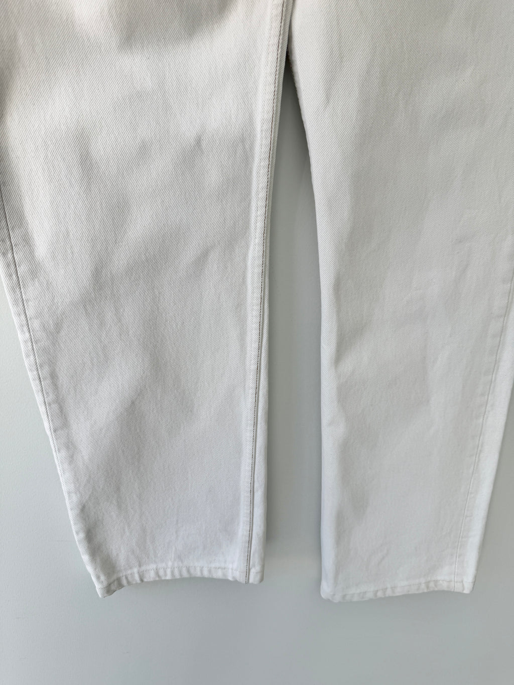 W31 L30 vintage Levis 501 30/31” measured white denim 90s Levi’s 501s