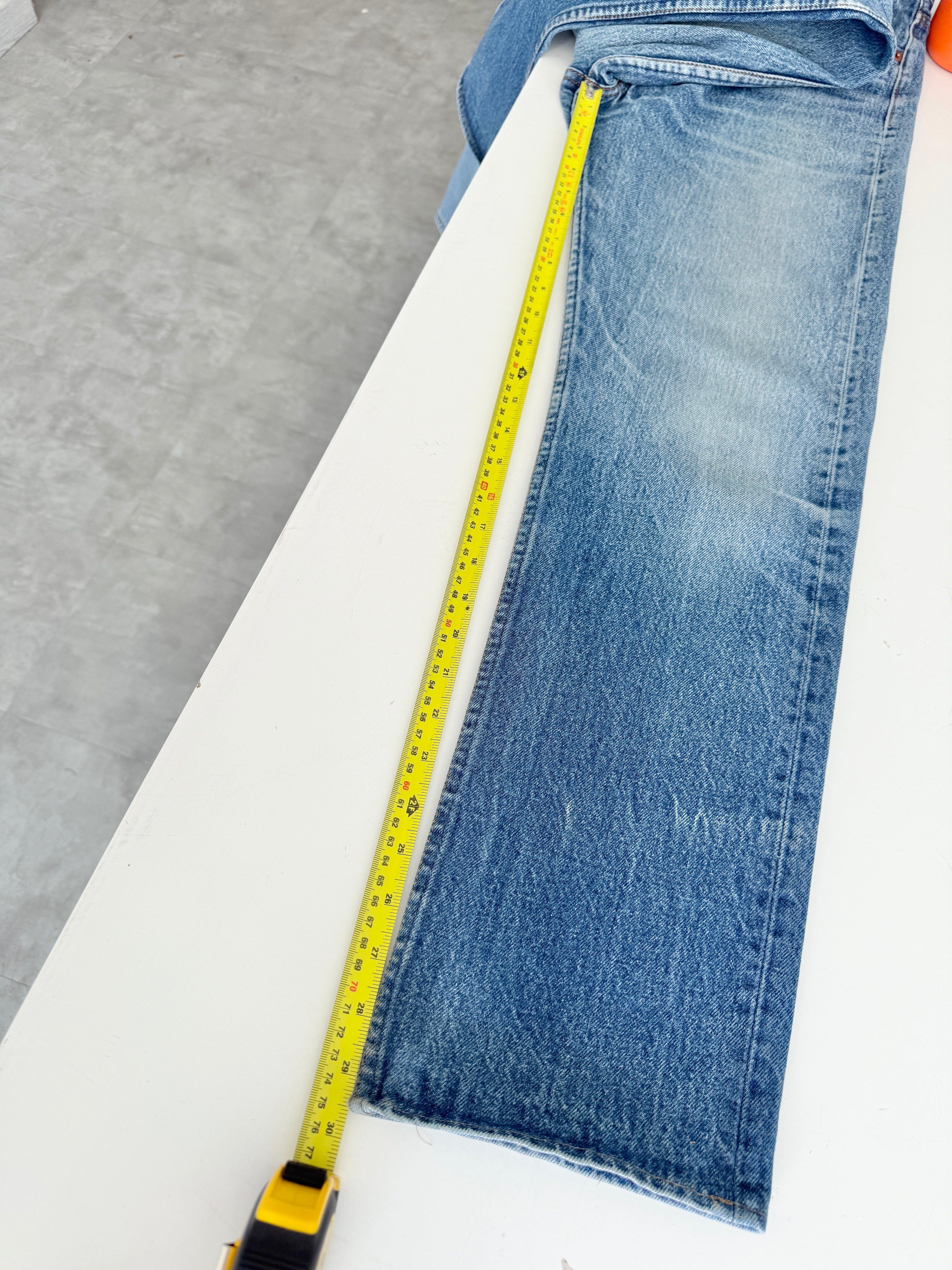 Soft W29 L30 vintage Levis 501s 28/29” measured dark fade whiskers blue denim Levi’s 501s 80s USA