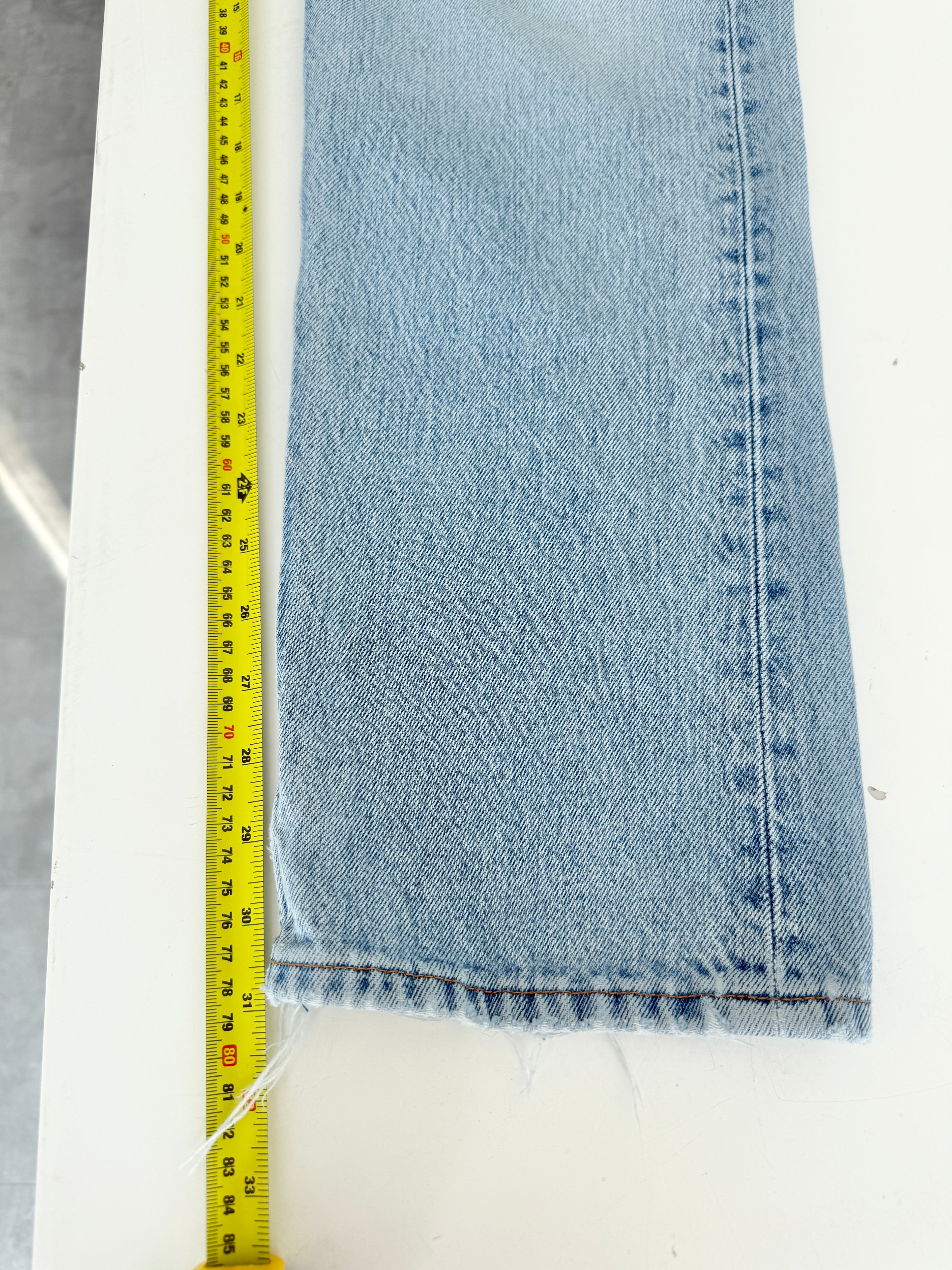 W29 L30 vintage Levis 501 28/29” measured light faded blue denim Levi’s 501s USA