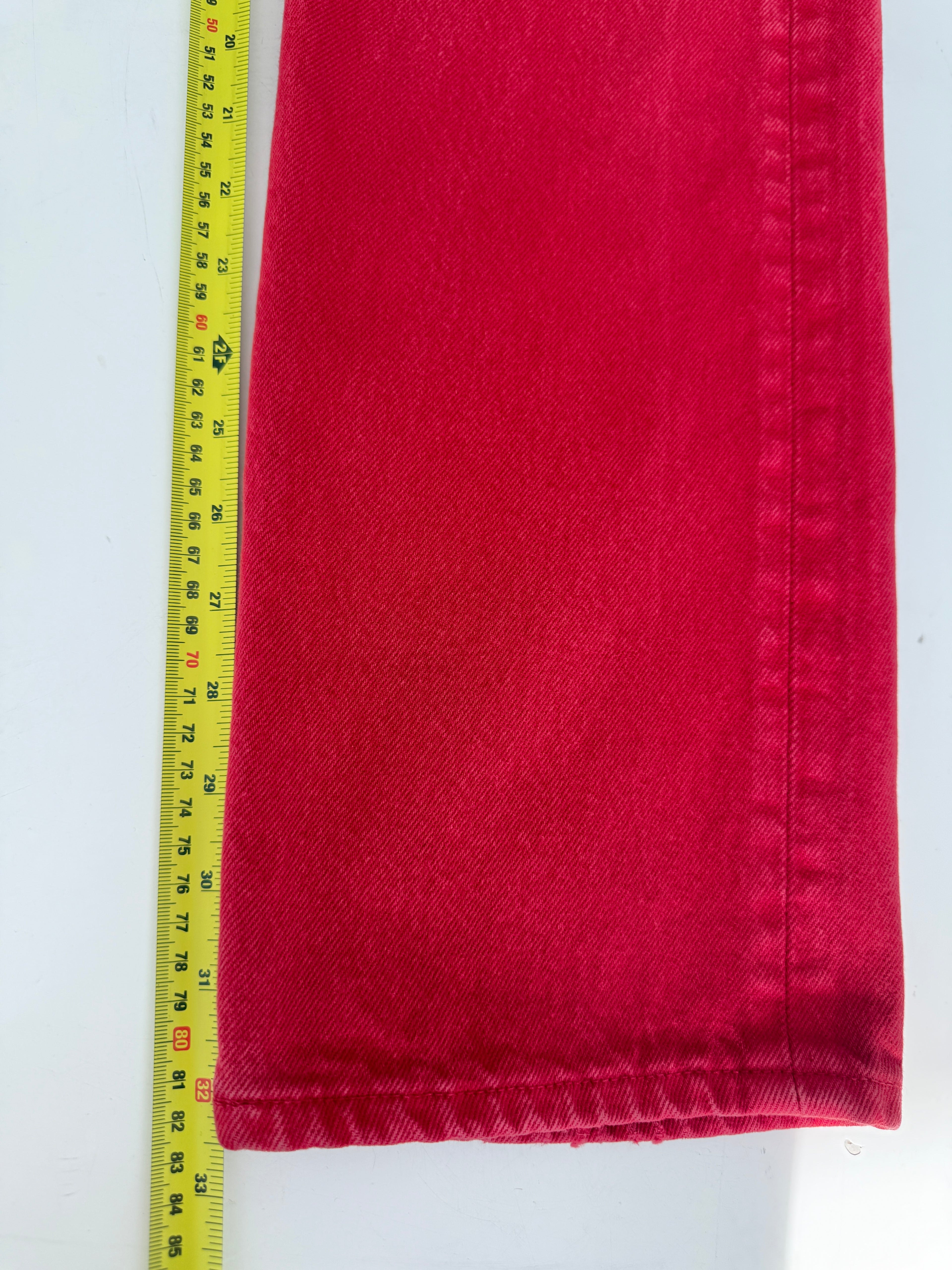 W29 L32 vintage Levis 501 28/29” measured waist red 90s 501s