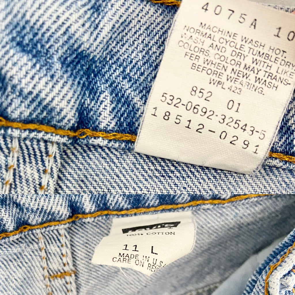 Vintage Levi’s 18512 0291 90s  w29” L30” made in USA