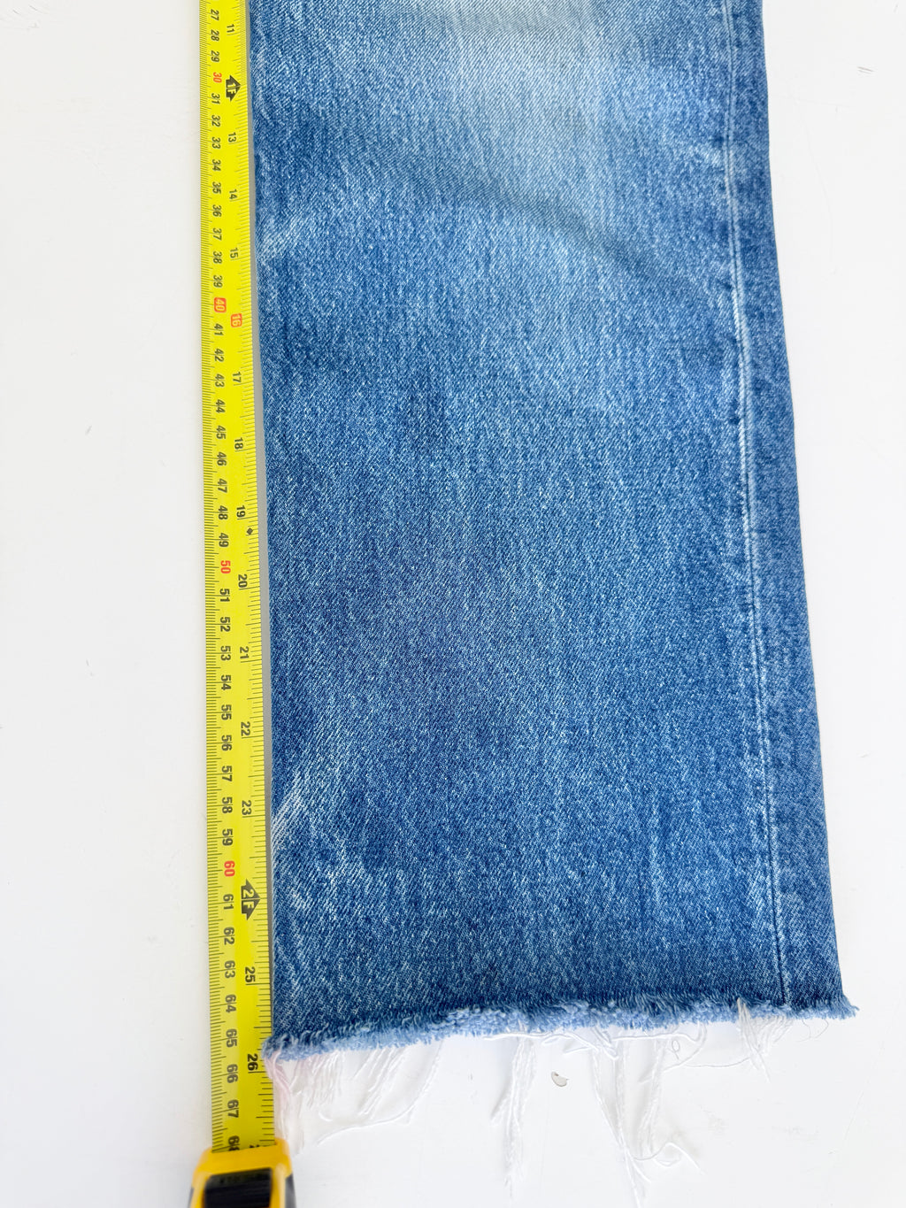 W28 L26 vintage Levis 501s 28” dark raw blue faded blue Levi’s 501 student fit early 90s