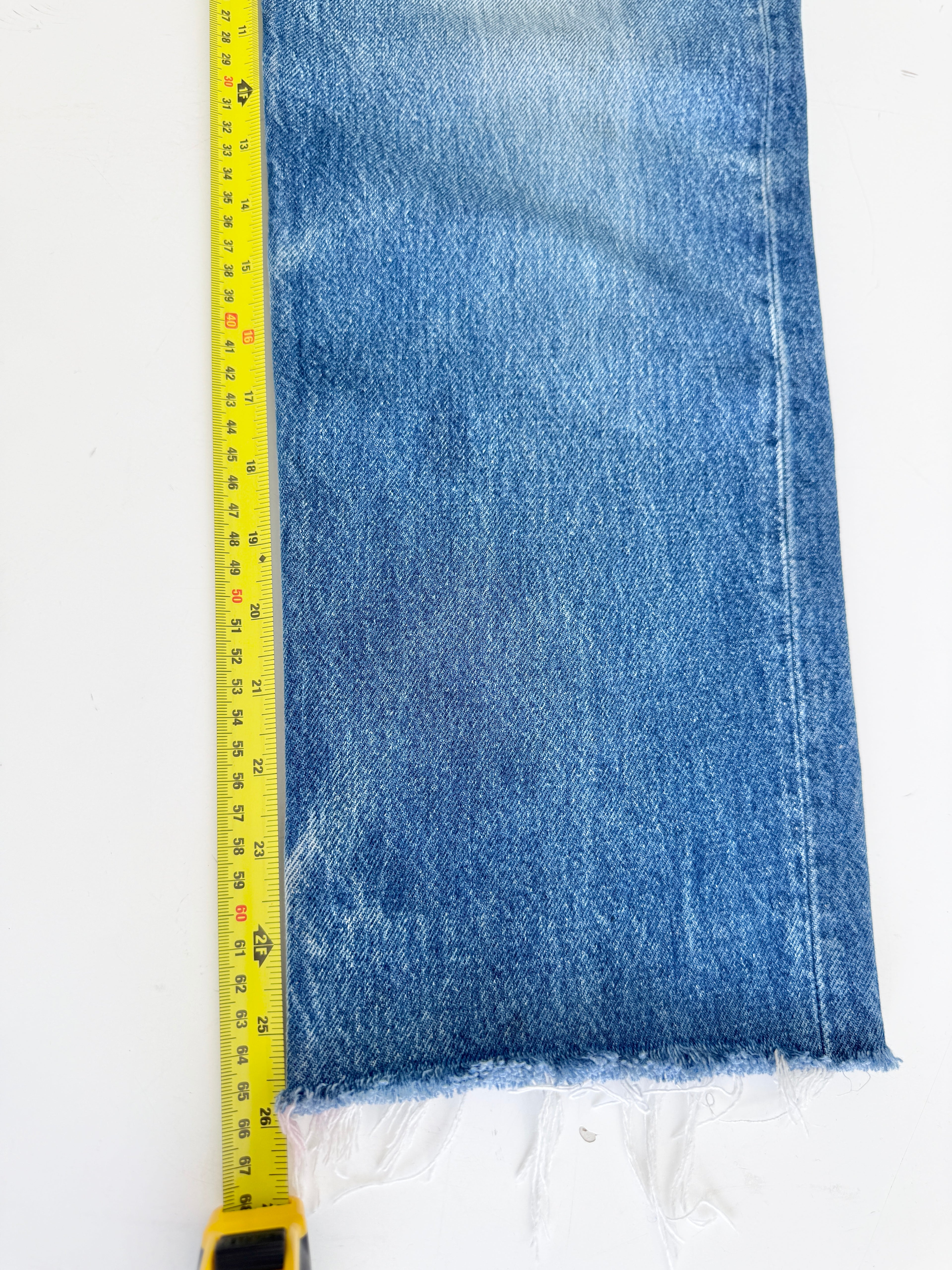 W28 L26 vintage Levis 501s 28” dark raw blue faded blue Levi’s 501 student fit early 90s