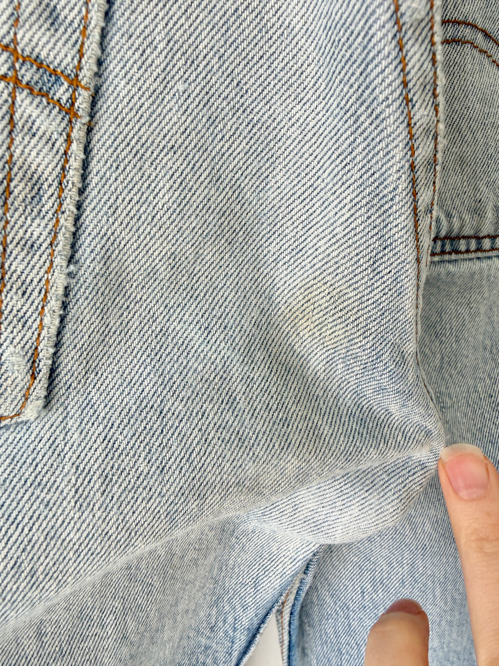 W29 L35 vintage Levis 501 28-29” measured light blue faded 90s denim Levi’s 501s