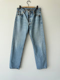 For Amanda - Soft W31 L30 vintage Levis 501 30/31” measured waist medium blue 501s Y2K
