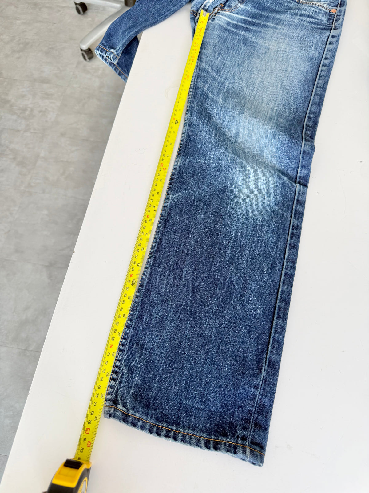 W31 L31 vintage Levis 501 dark blue 30/31” measured waist Y2K levis 501s