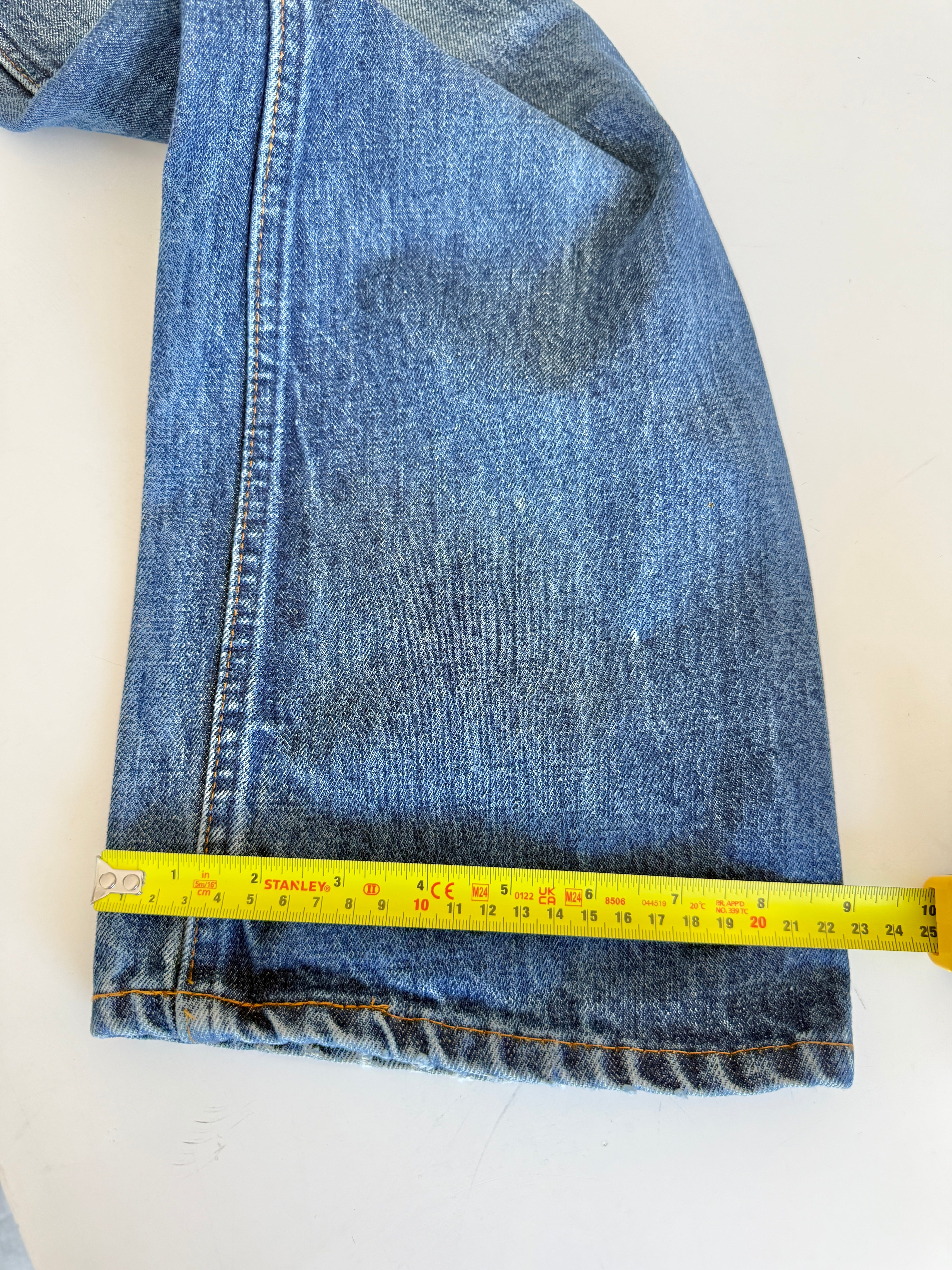 W29 L31 vintage Levis 517 28/29” measured waist dark faded USA 80s 517s