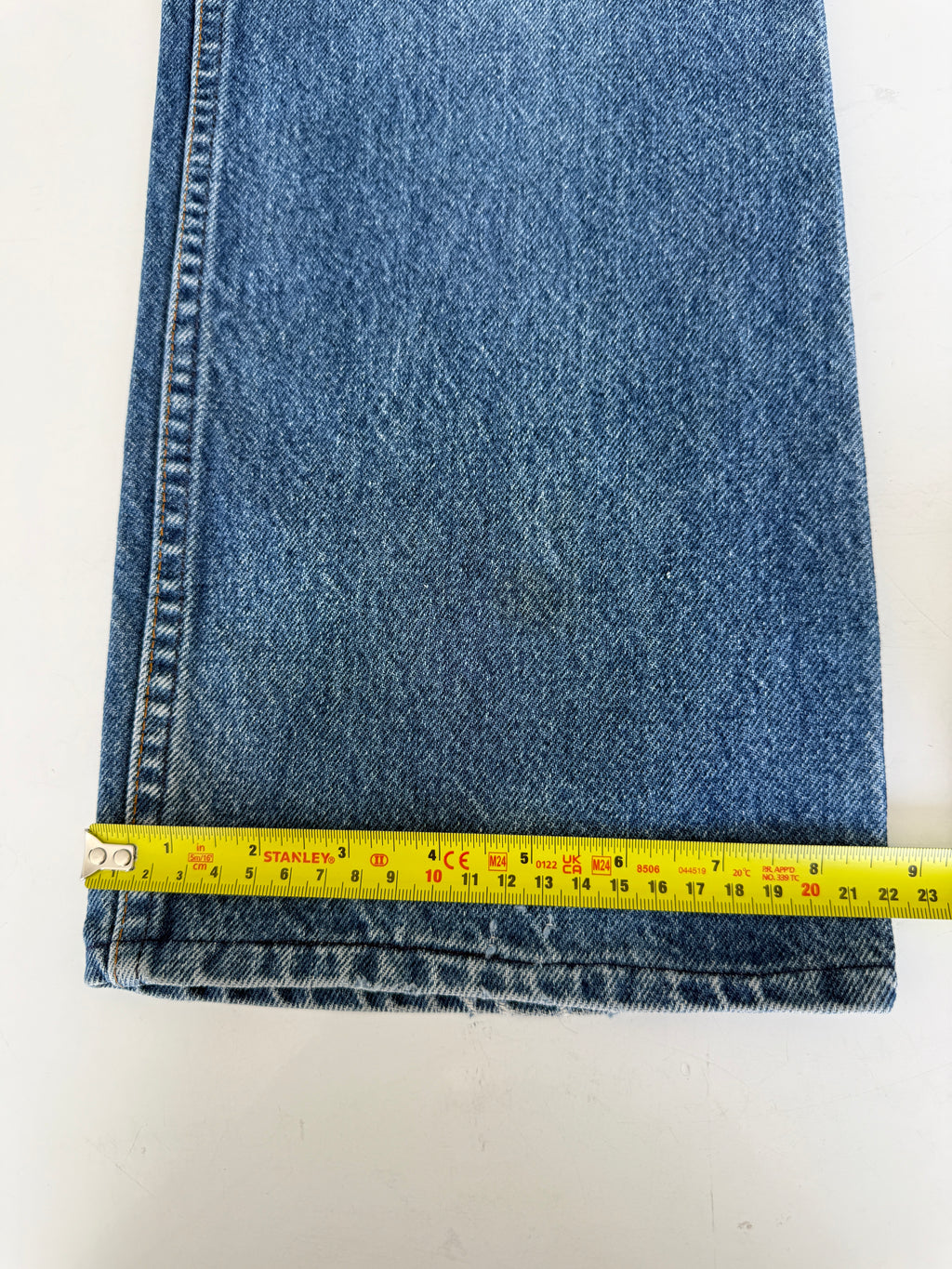 W32 L28 vintage Levis 517 faded medium blue 32” measured waist 517s 80s USA