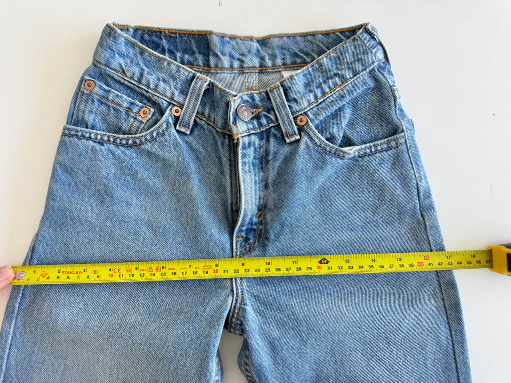 W21 L30 vintage Levis 517 21” measured waist medium blue Levi’s 517s USA 90s