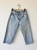 W27 vintage Levis 501 shorts 26/27” light blue Levi’s 501s 90s