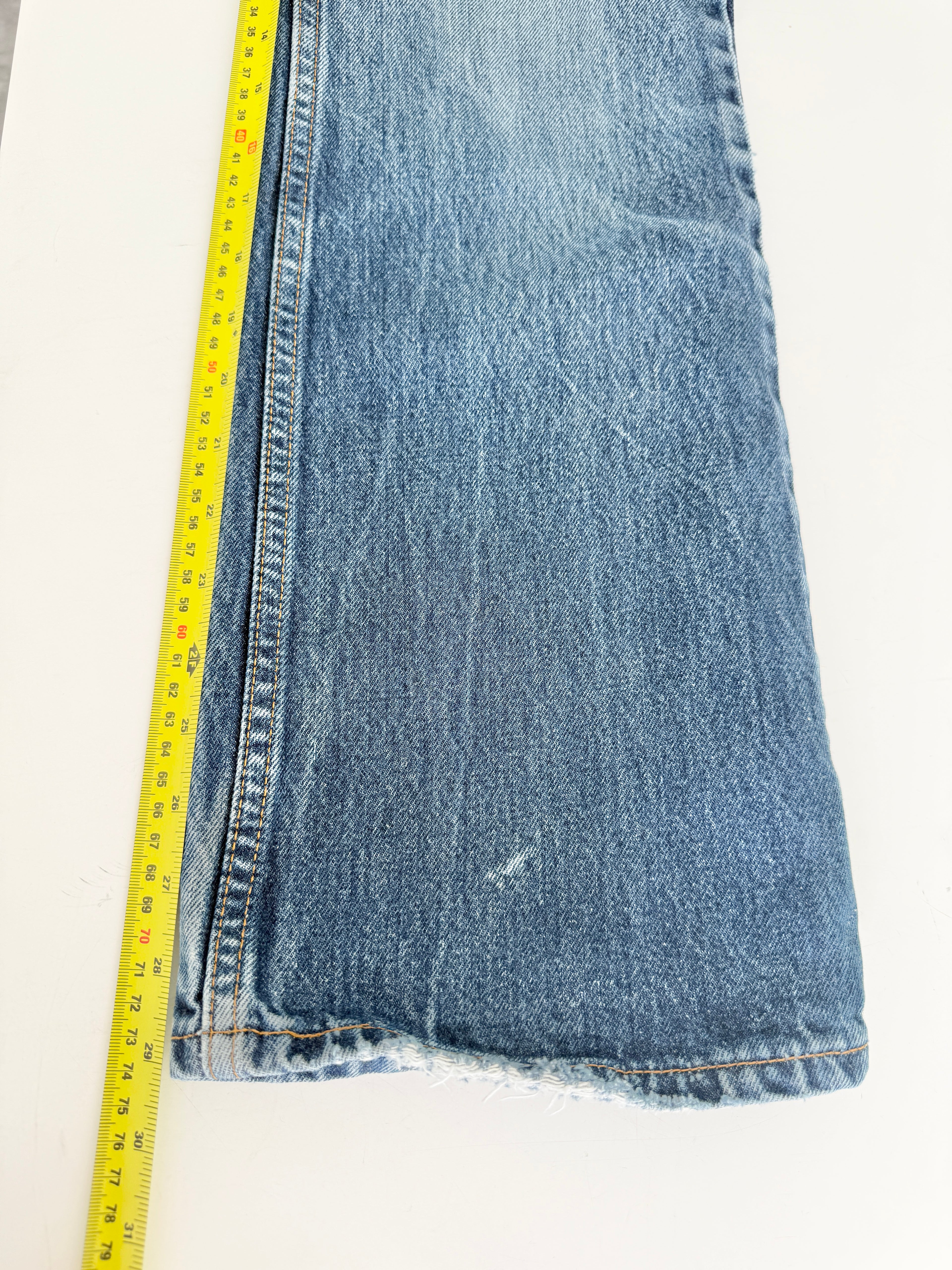 W25 L29 vintage Levis 517 24-25”” measured dark faded blue 90s USA 517s
