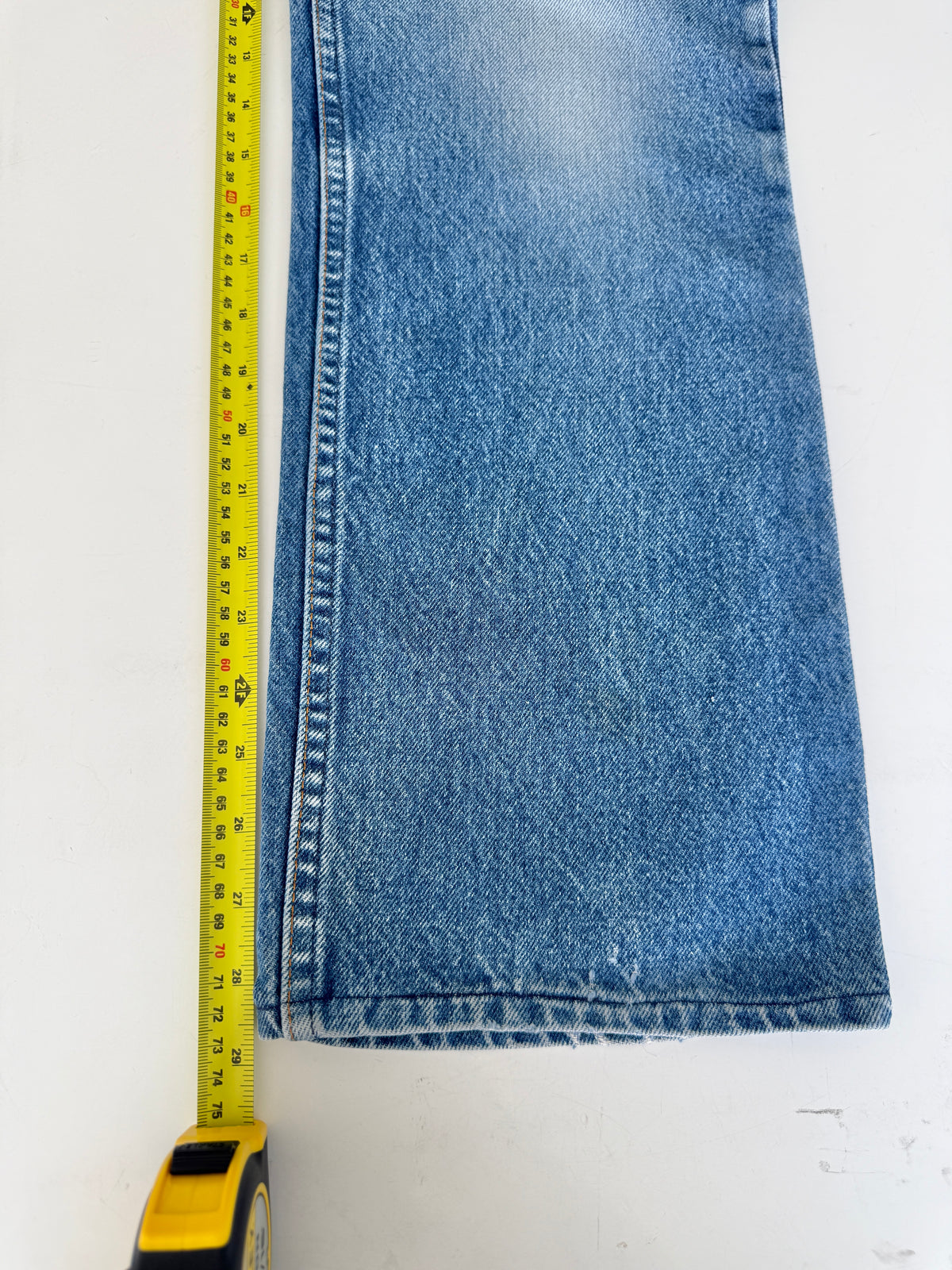 W32 L28 vintage Levis 517 faded medium blue 32” measured waist 517s 80s USA