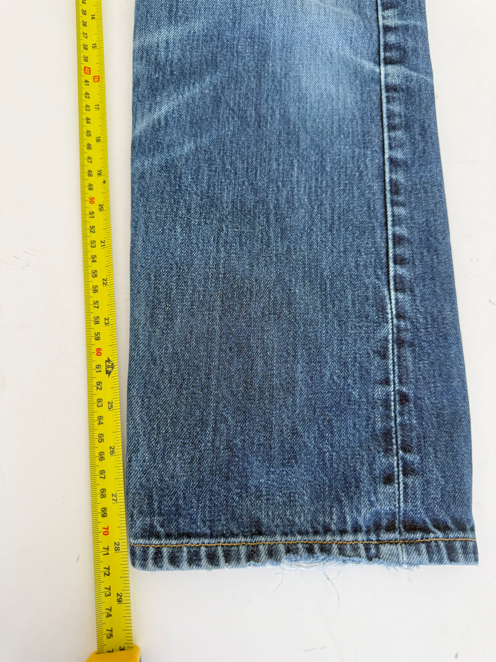W29 L28 vintage Levis 501s 28/29” measured waist indigo faded blue Y2K  501s