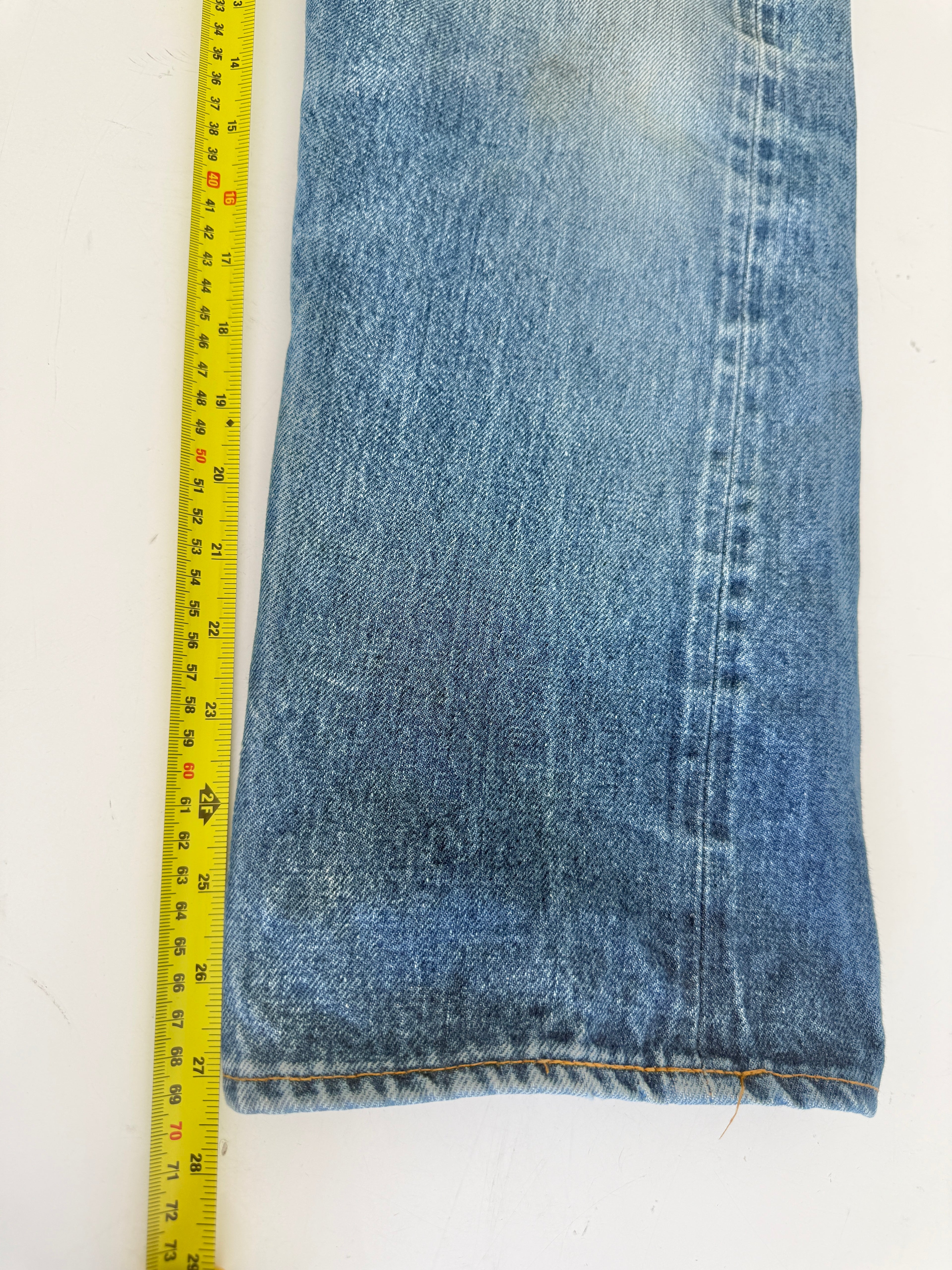 W30 L27 vintage Levis 501 29/30” measured waist dark faded blue 501s USA 80s