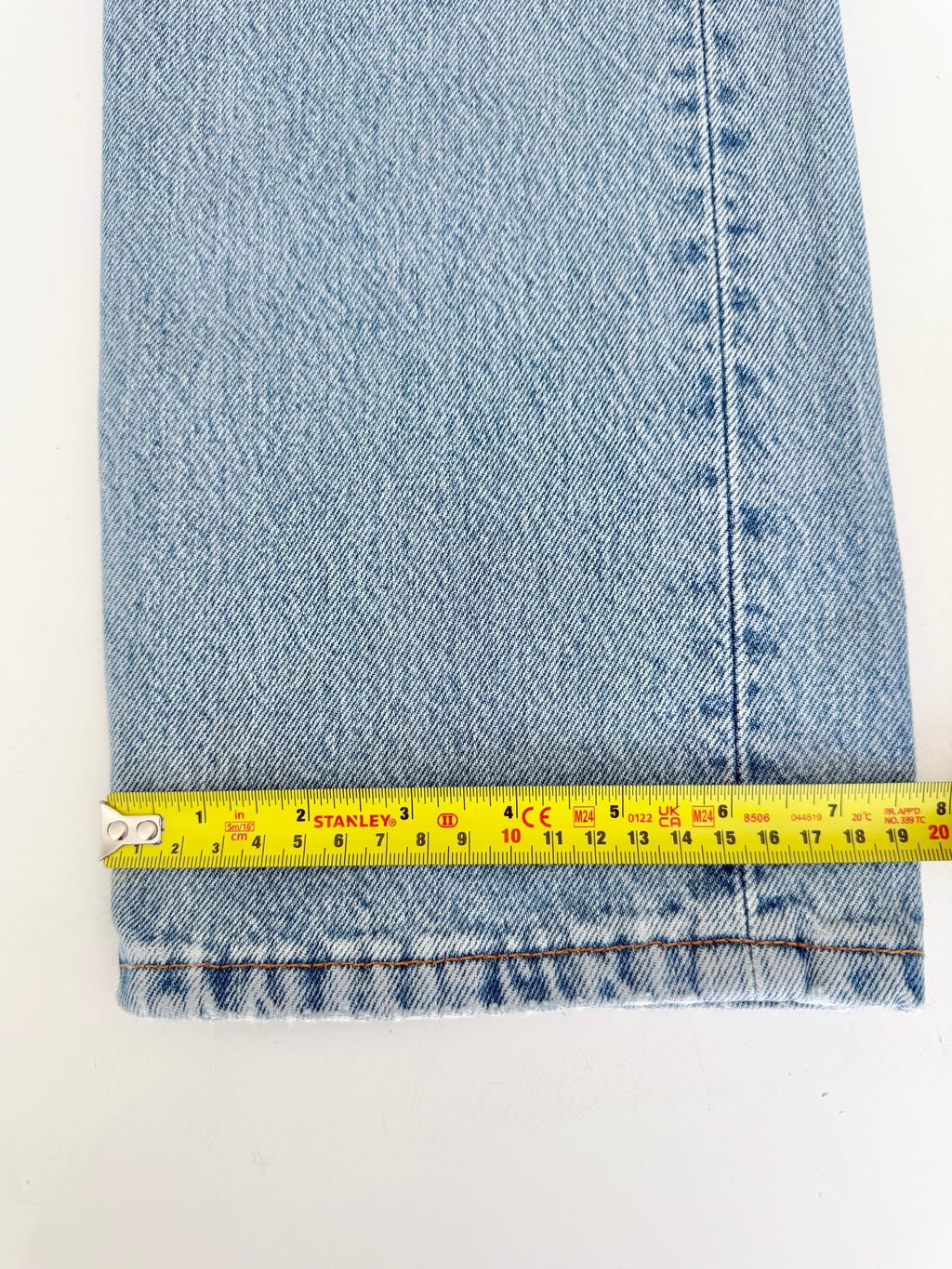 W29 L30 vintage Levis 501 28-29”measured light blue 90s USA 501s
