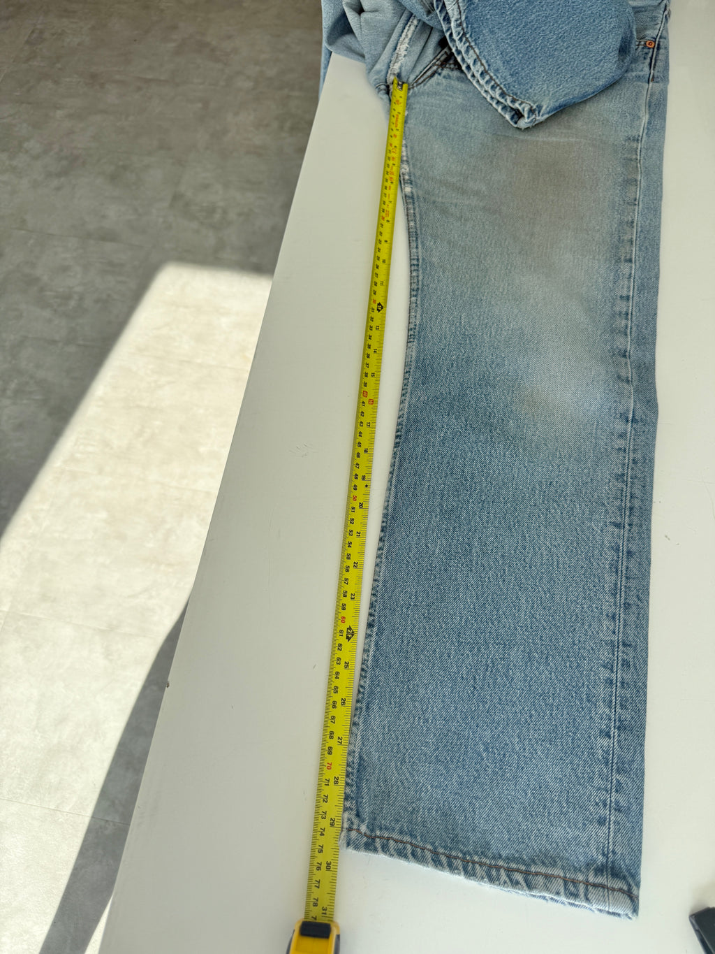 Soft W30 L29 vintage Levis 501 29/30” measured waist light blue dirty Y2K 501s