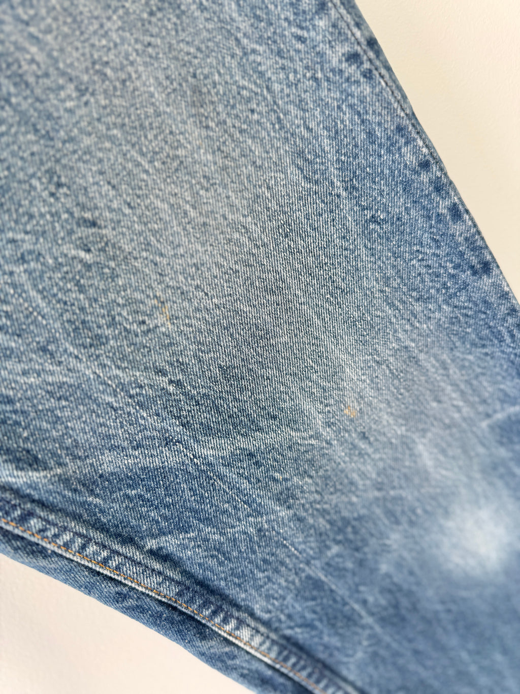 W30 L32 vintage Levis 501 29-30” measured dark blue faded blue 80s denim Levi’s 501s USA