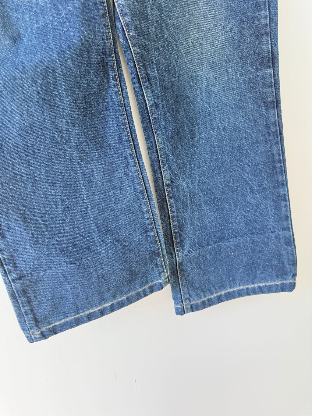 W34 L26 vintage Levis 517 34” measured light blue fade denim 90s Levi’s 517s USA