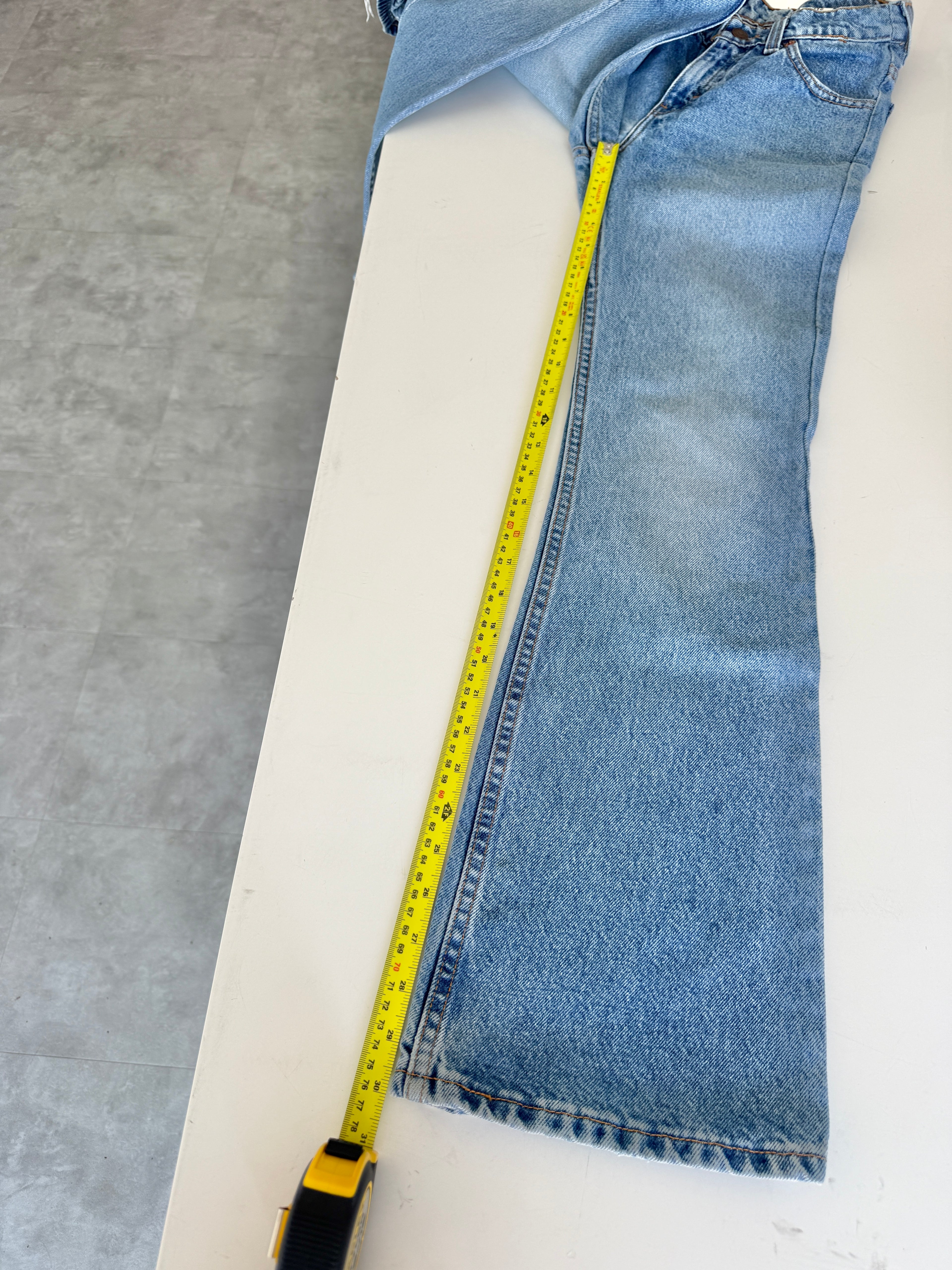 W21 L30 vintage Levis 517 21” measured waist medium blue Levi’s 517s USA 90s