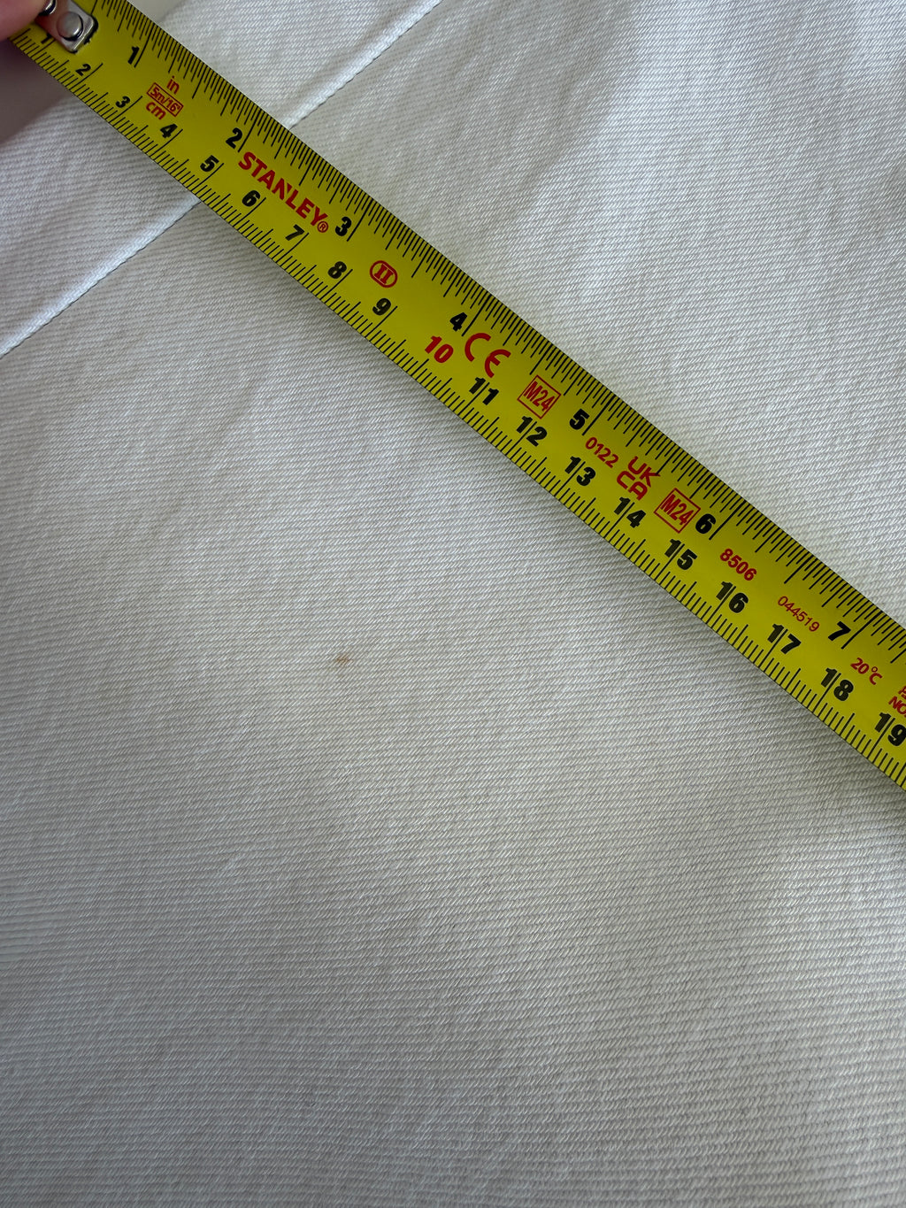 W28 L30 vintage Levis 501 27/28” measured white denim 90s Levi’s 501s USA