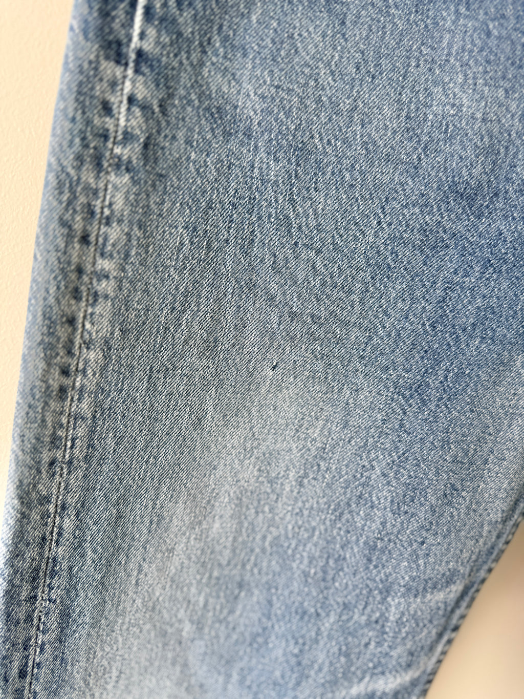 W31 L29 vintage Levis 501 29/31” measured raw blue denim faded blue 80’s levi’s 501s