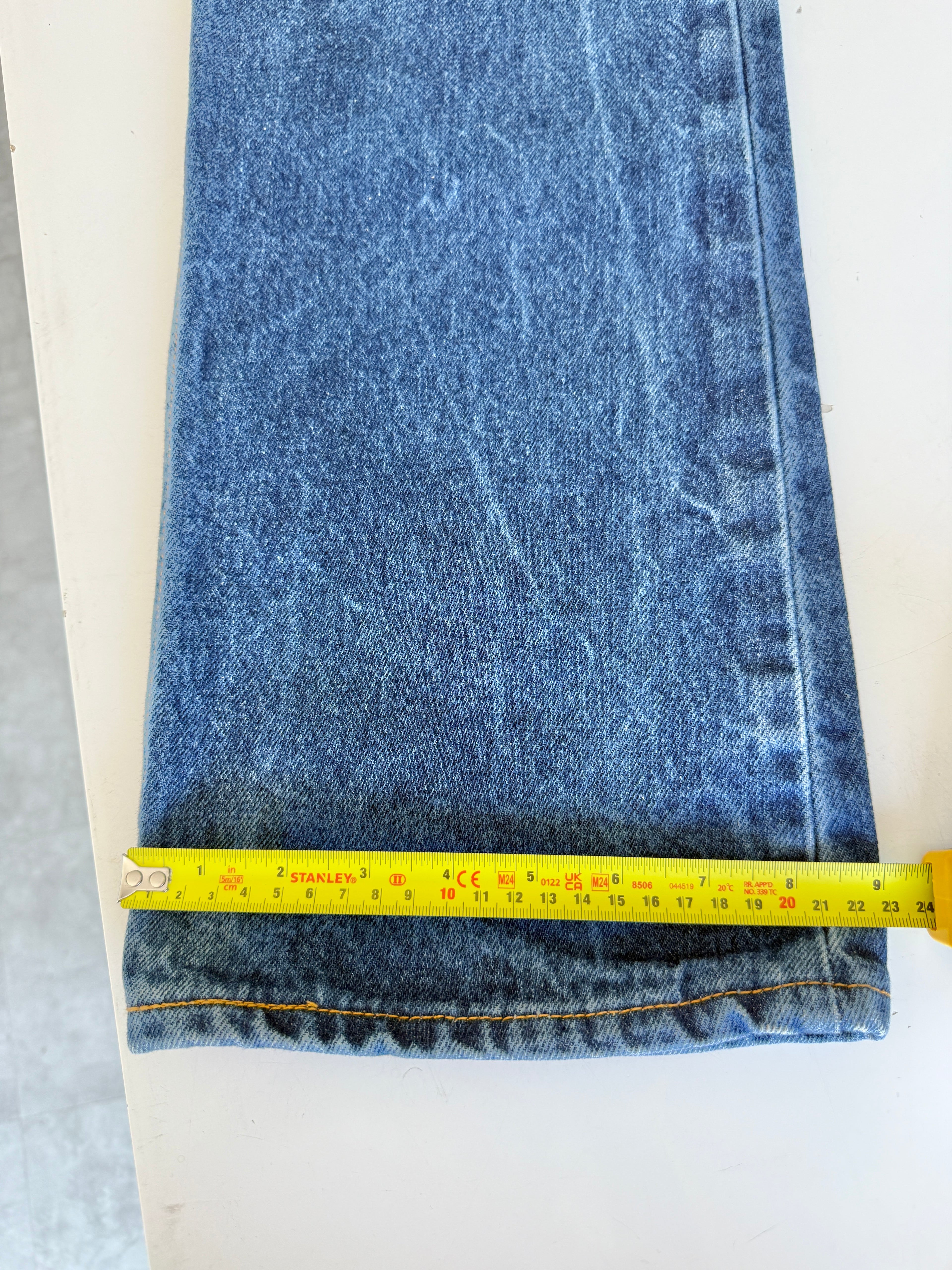 W33 L34 vintage Levis 517 33” measured waist raw blue 517s made in 90s USA