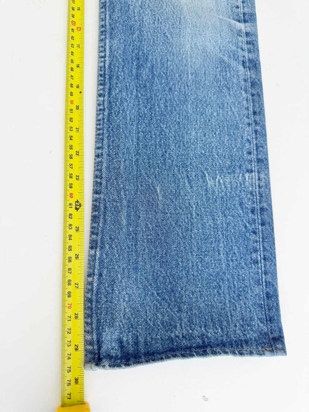 Soft W29 L30 vintage Levis 501s 28/29” measured dark fade whiskers blue denim Levi’s 501s 80s USA