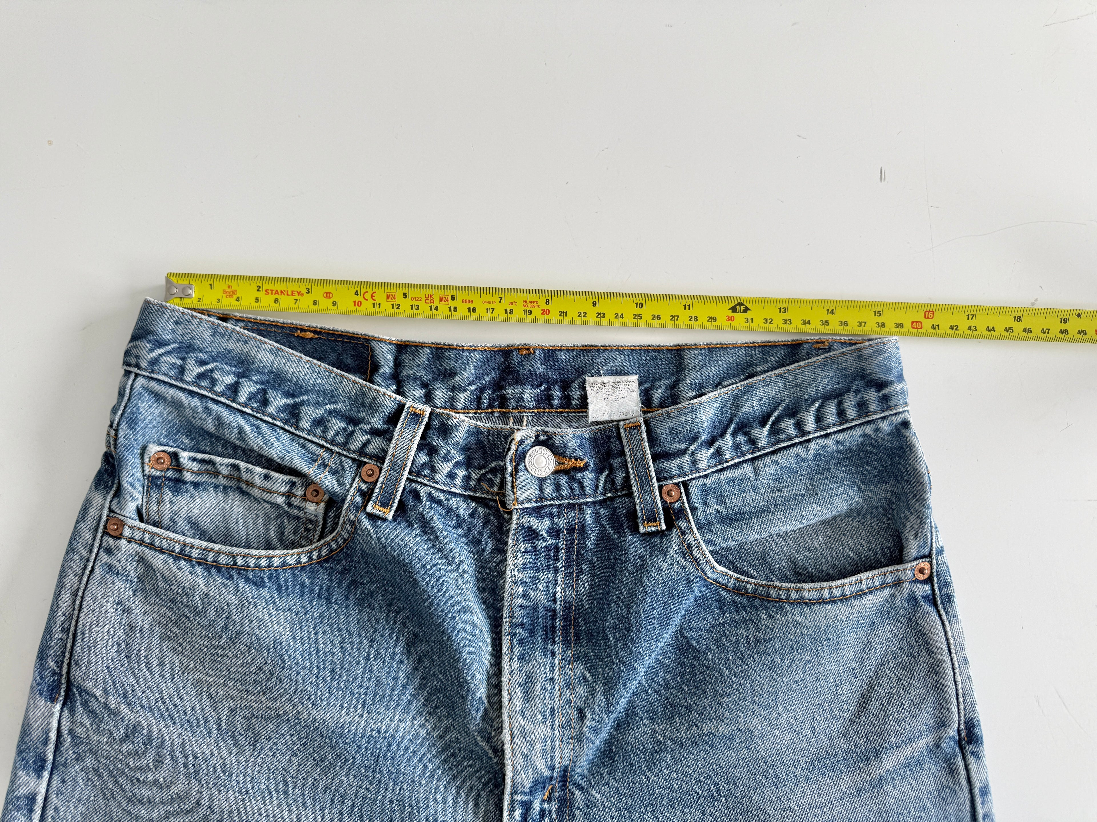 W30 L30 vintage Levis 517 30” measured waist dark faded blue 517s amazing Wallet mark