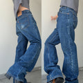 W33 L34 vintage Levis 517 33” measured waist raw blue 517s made in 90s USA