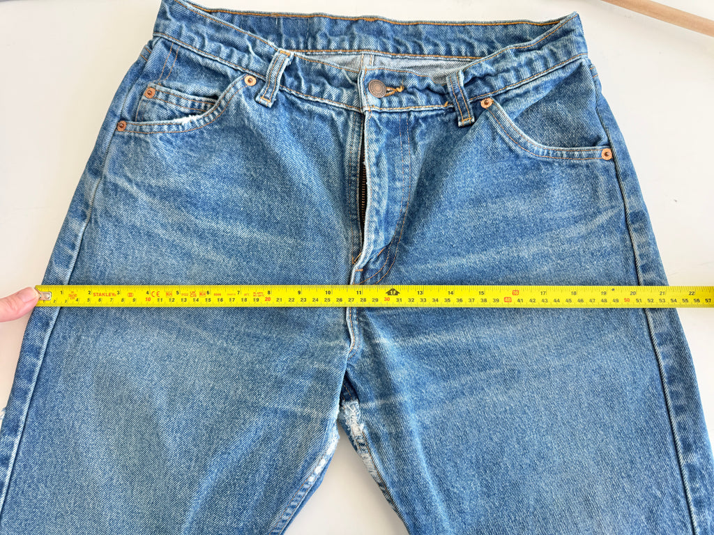 W28 L31 vintage Levis 517 28/29” measured dark fade blue denim Levi’s 517s