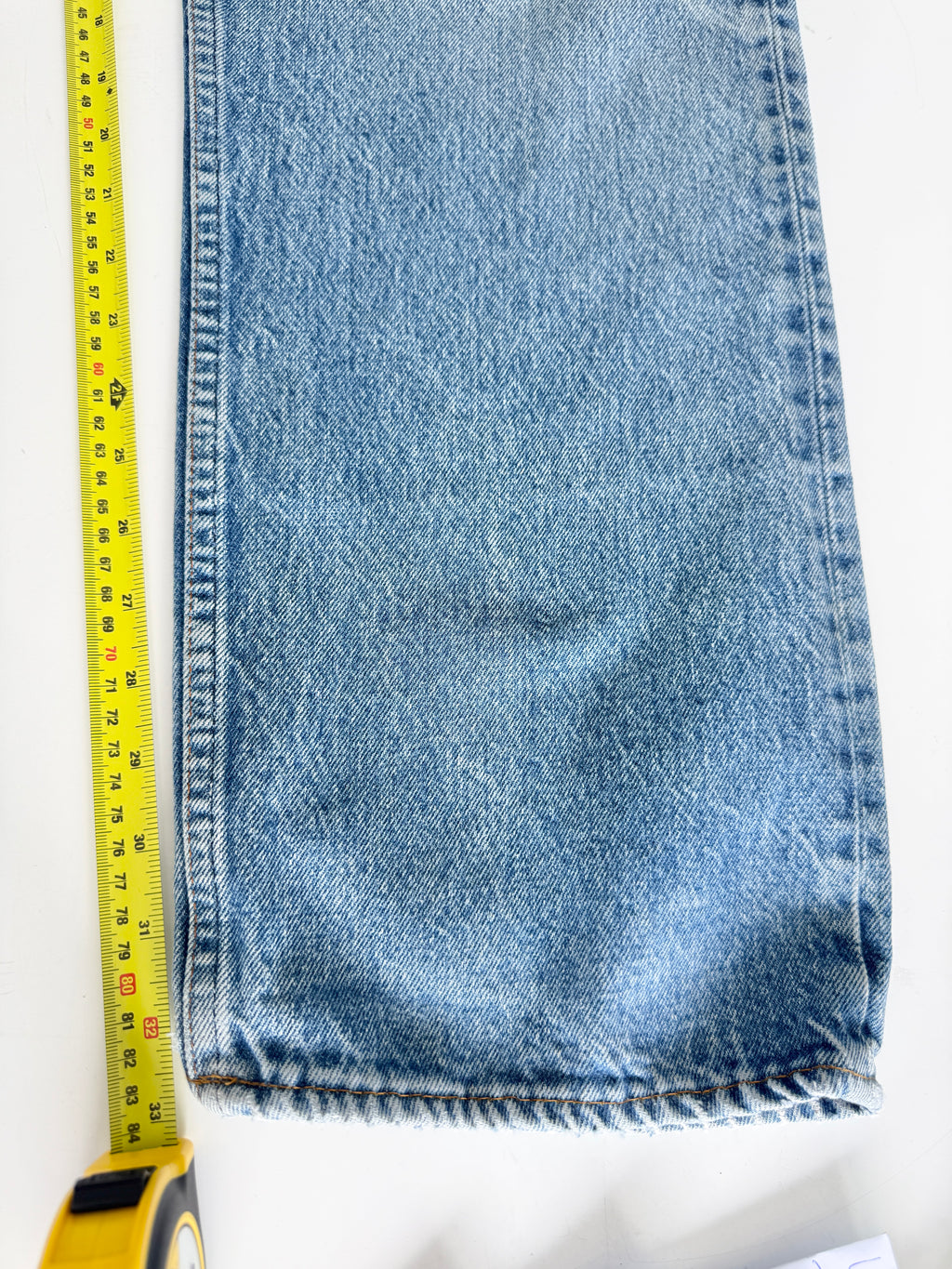 W38 L32 vintage Levis 501s 37/38” measured medium light medium fade denim Levi’s 501s 80s USA
