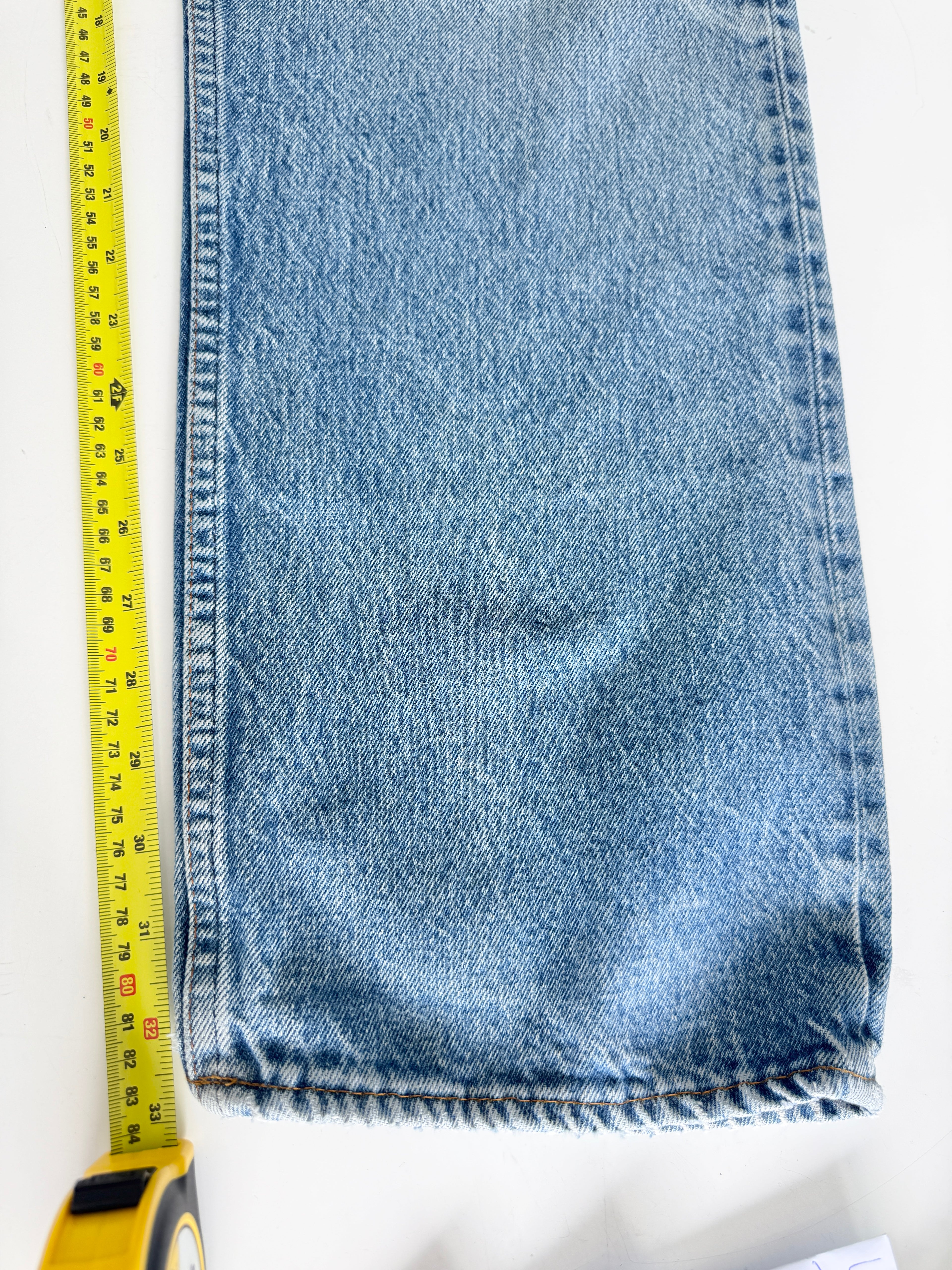 W38 L32 vintage Levis 501s 37/38” measured medium light medium fade denim Levi’s 501s 80s USA