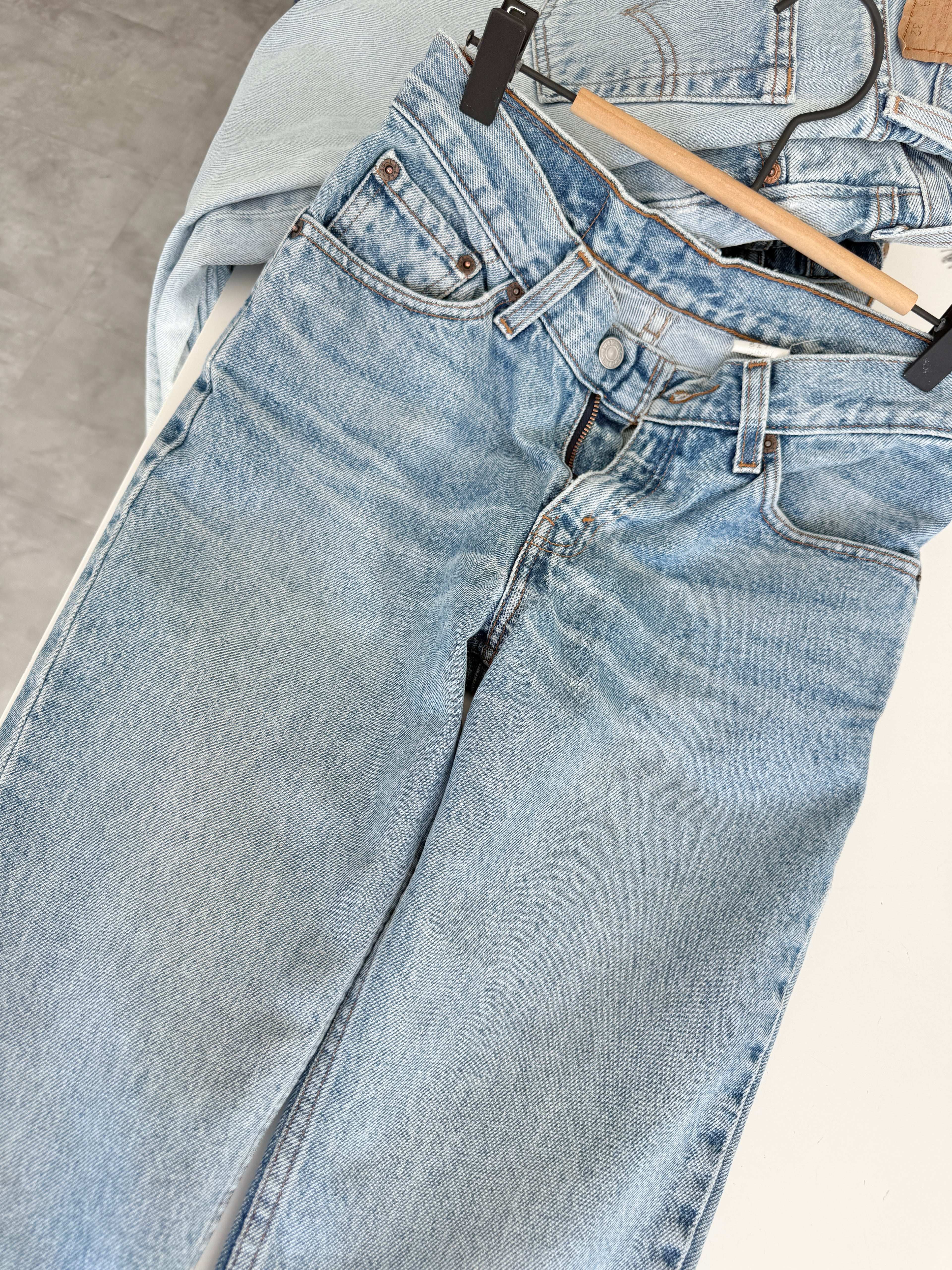 W24 L31 vintage Levis 517 26” measured medium faded blue denim Levi’s 517s