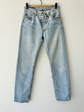 W25 L30 vintage Levis 501s 25” measured light blue faded Y2K 501s
