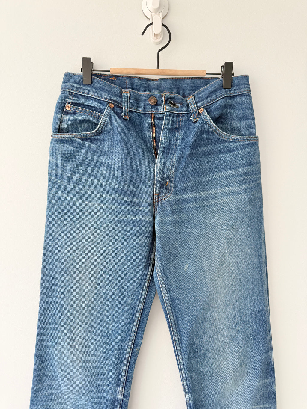 W28 L31 vintage Levis 630 27-28” measured dark blue denim 80s/90s  630s