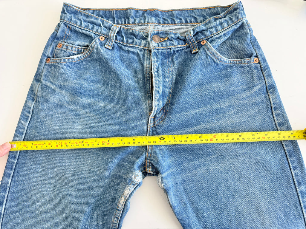 W28 L31 vintage Levis 517 28/29” measured dark fade blue denim Levi’s 517s