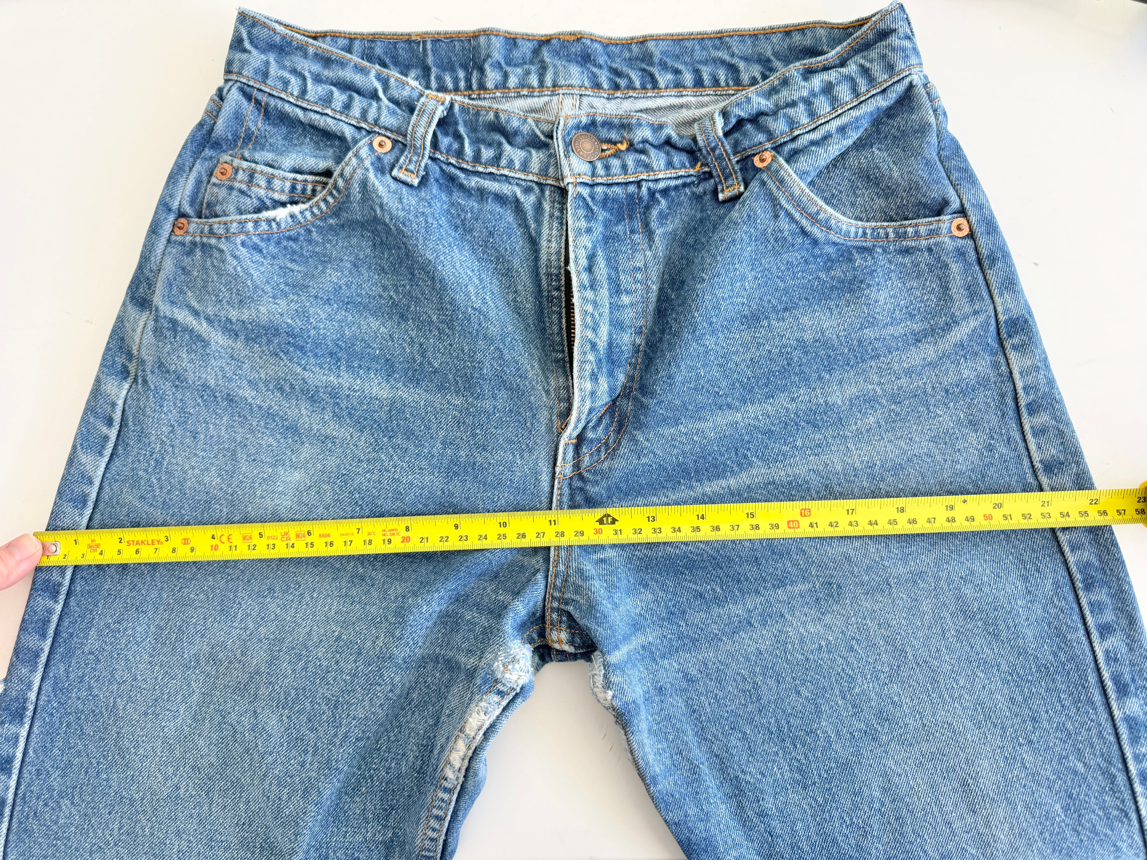W28 L31 vintage Levis 517 28/29” measured dark fade blue denim Levi’s 517s
