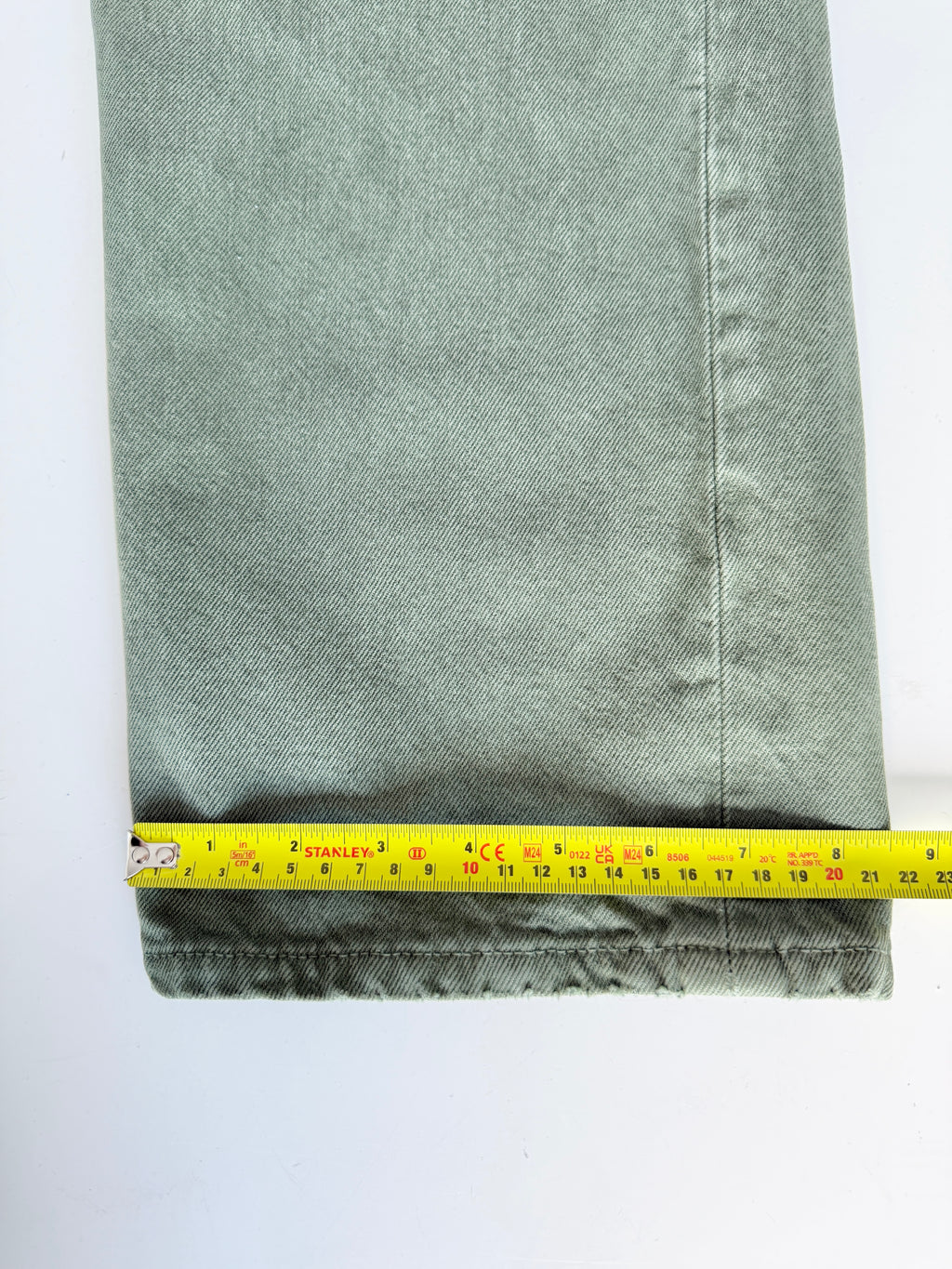 W35 L31 vintage Levis 501 34-35” measured dark green denim 90s USA 501s