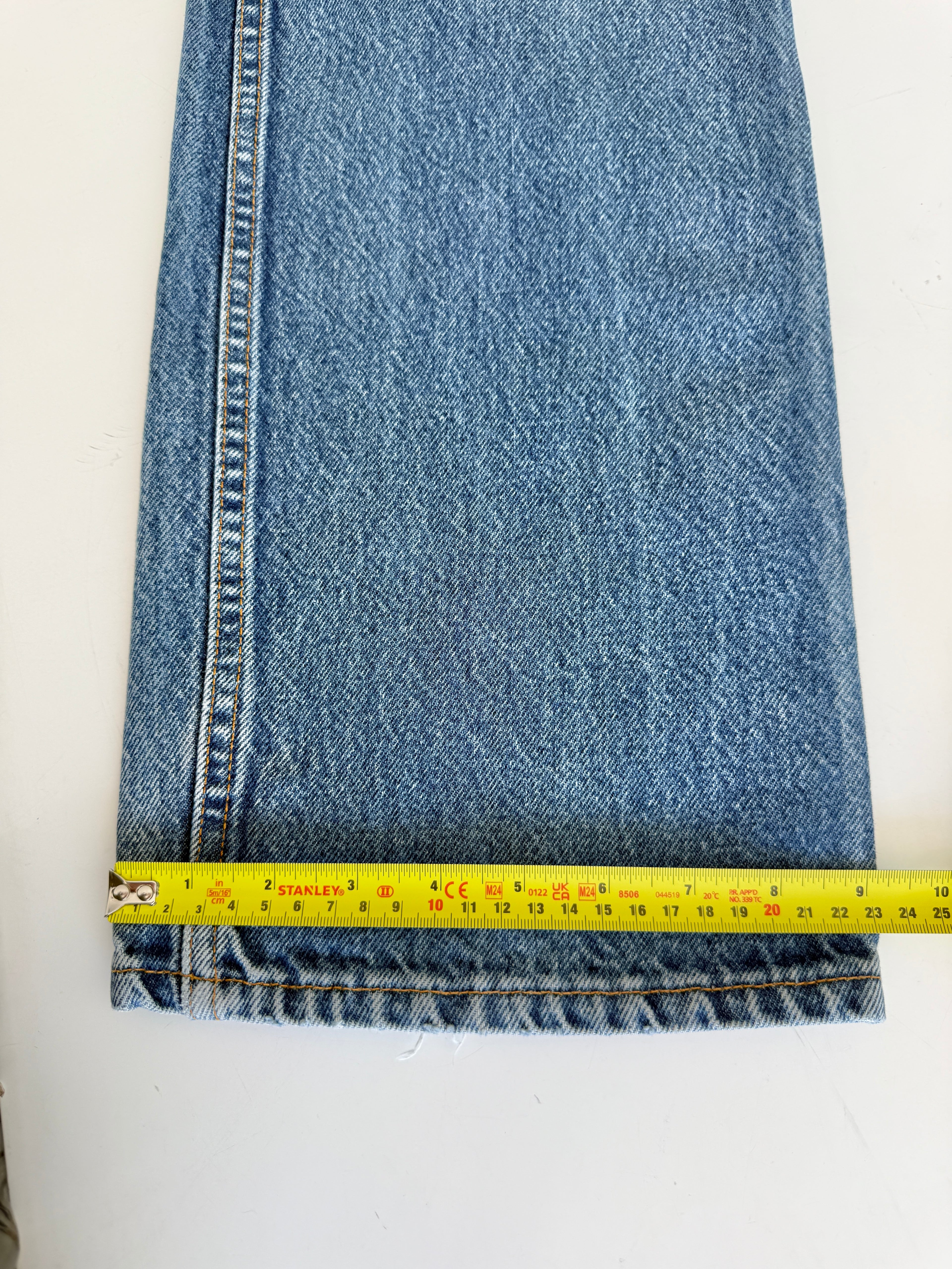 W33 L31 vintage Levis 517 33” measured waist medium faded blue 90s 517s