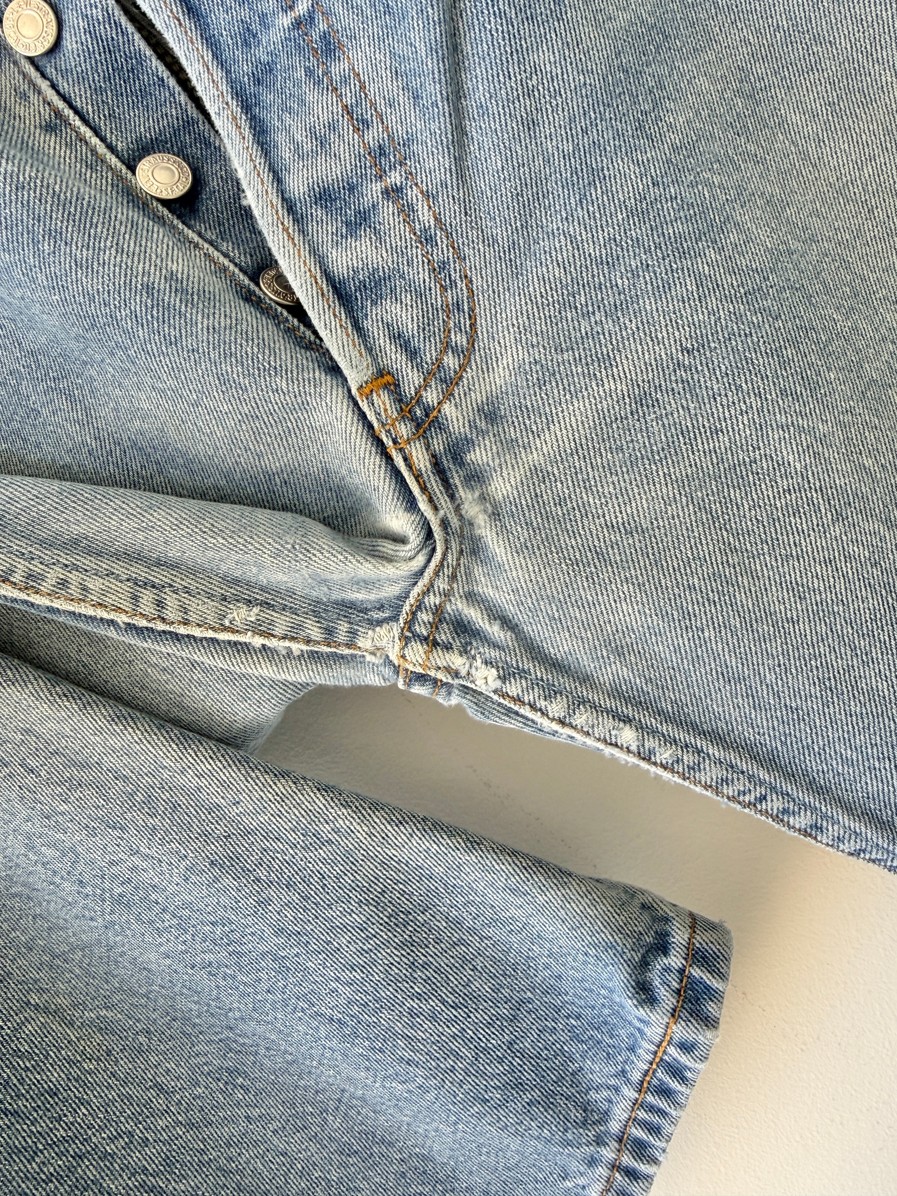 W32 L31 vintage Levis 501 31-32”” measured light blue Y2K 501s