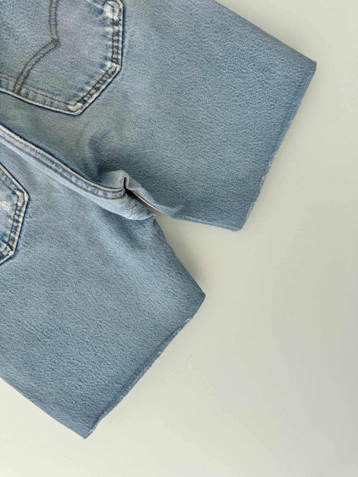 W30 vintage Levis 501 shorts 29/30” measured waist faded denim USA 501s