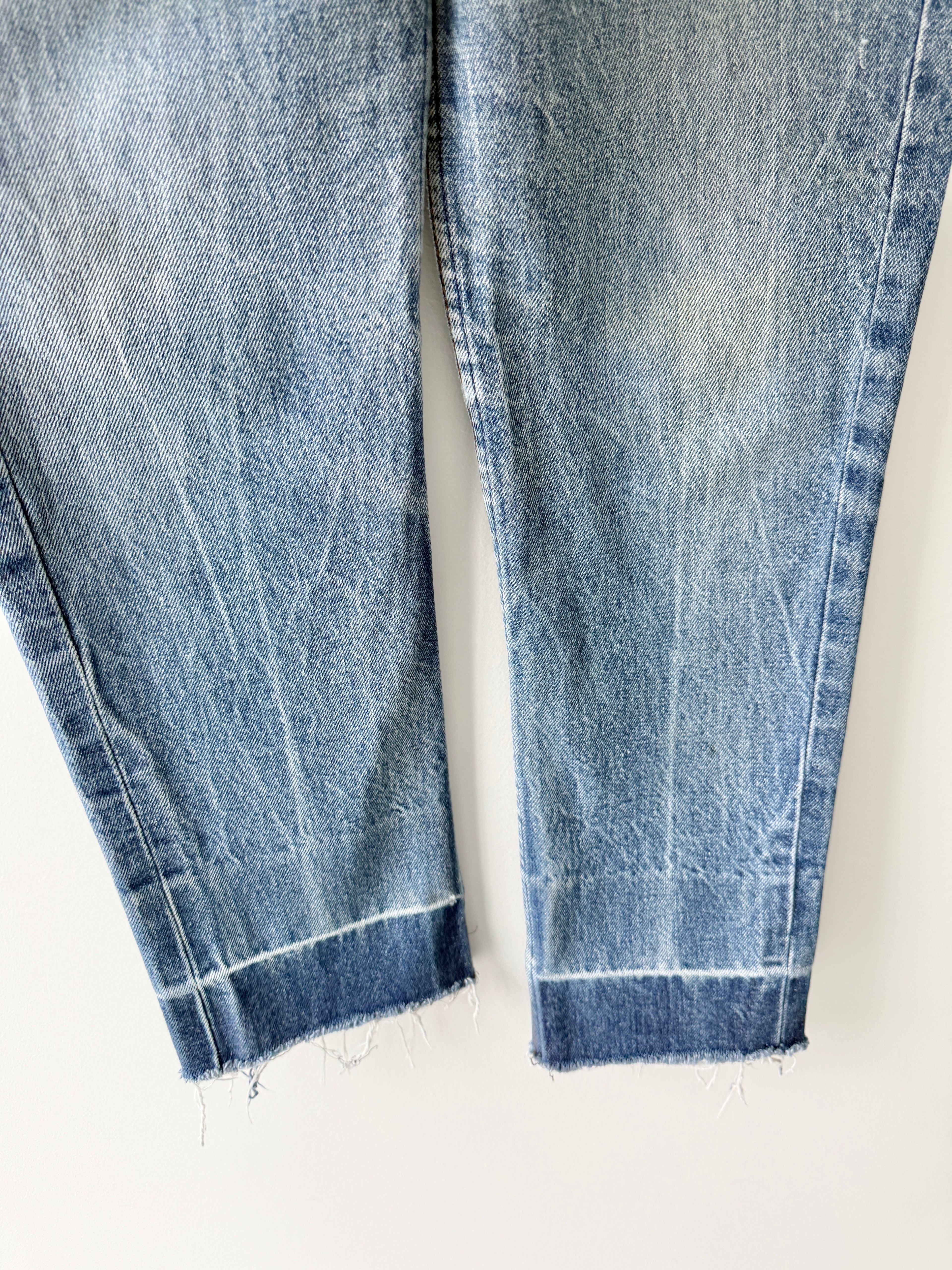 W28 L26 vintage Levis 701 27/28” dark faded blue Levi’s 701s 80s