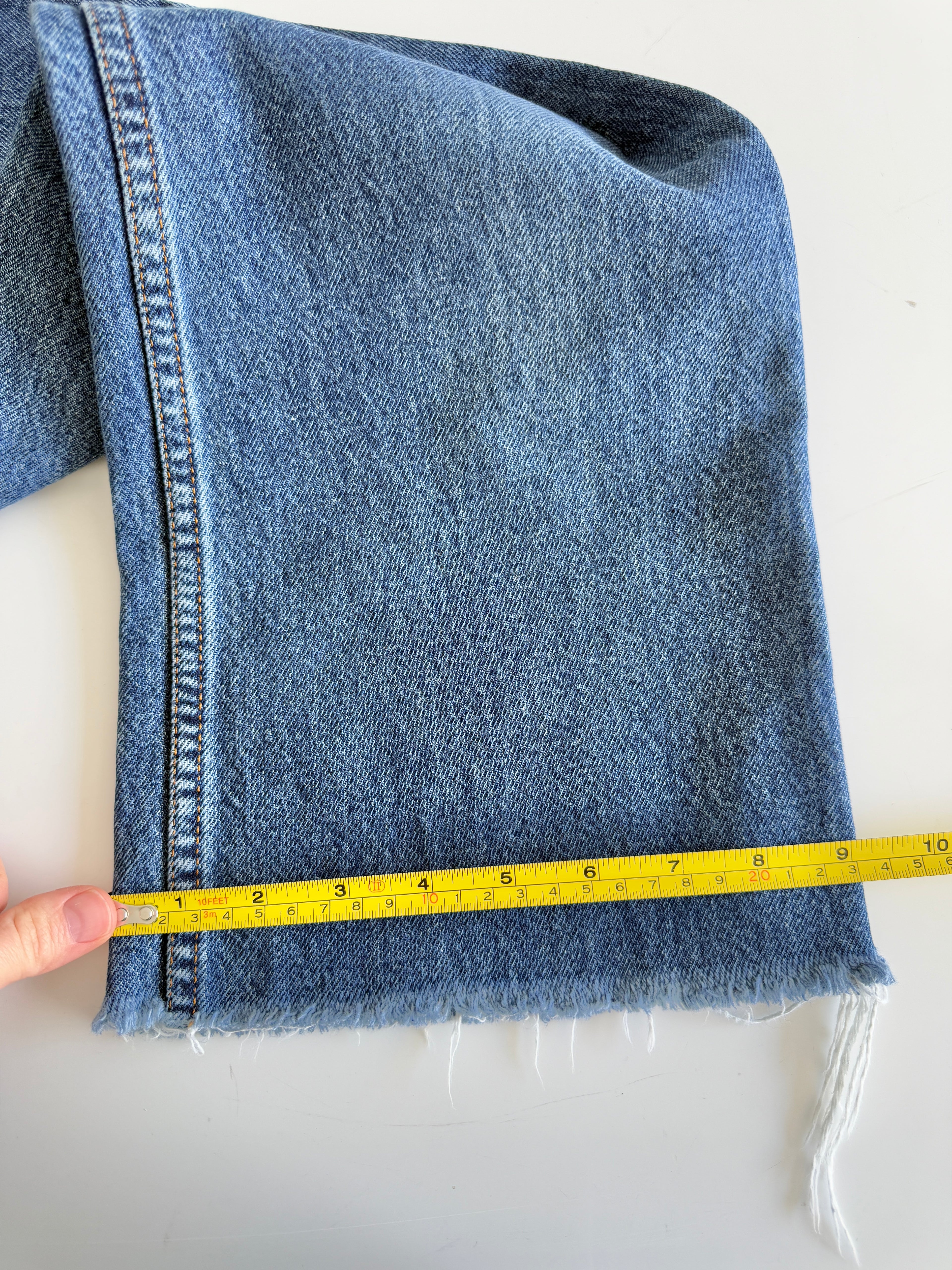 W28 L25 vintage Levis 517 28” measured dark blue 90s Levi’s 517s